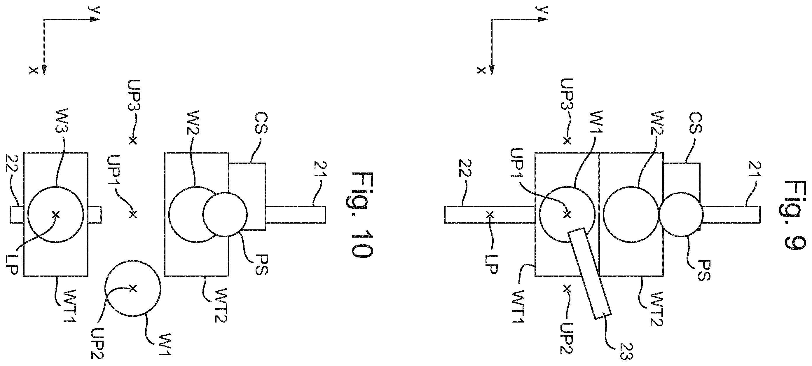 Patent US12147167 Figure 6 – Imprint apparatus with movable stages