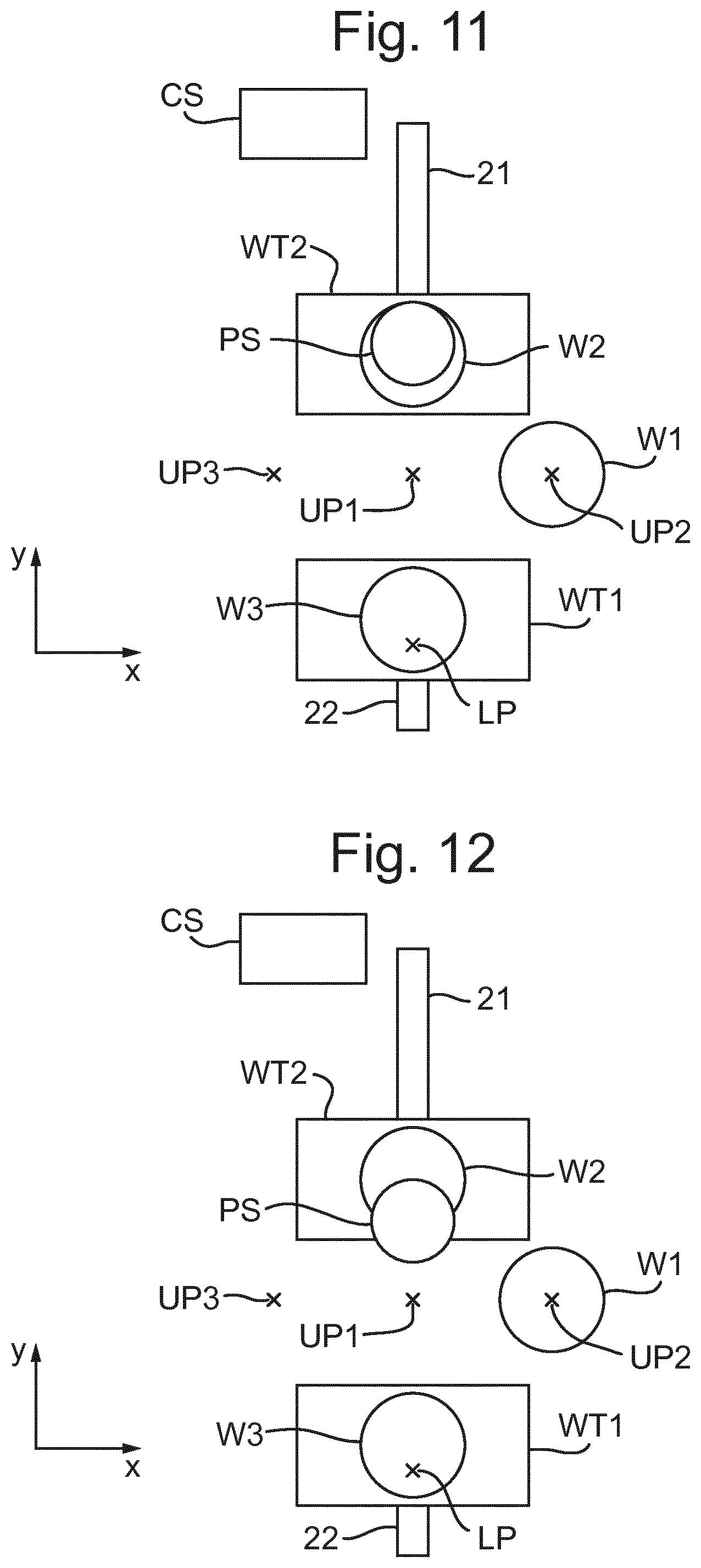 Patent US12147167 Figure 7 – Imprint apparatus with movable stages