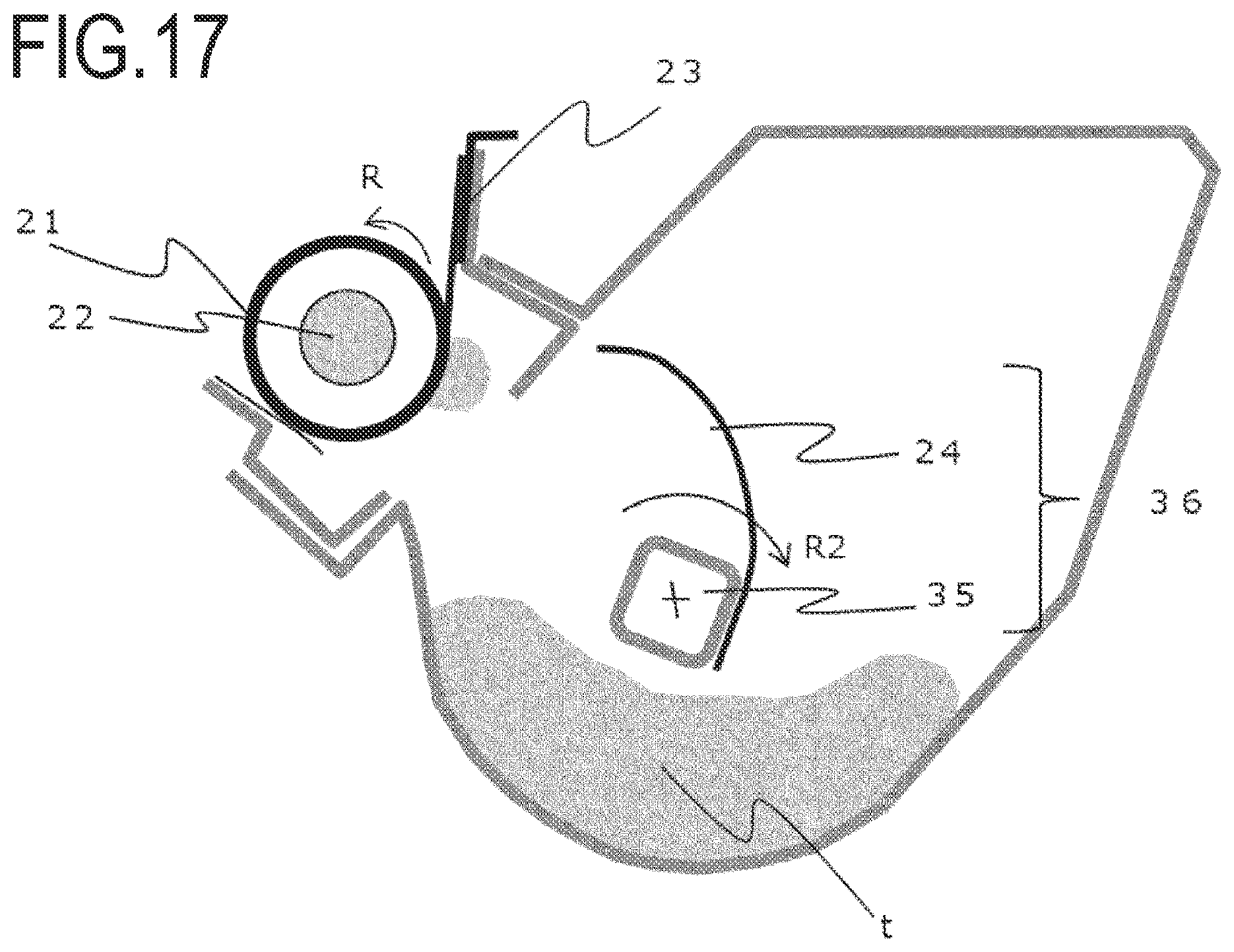 Patent US12147170 Figure 19 – Image forming apparatus having toner charging