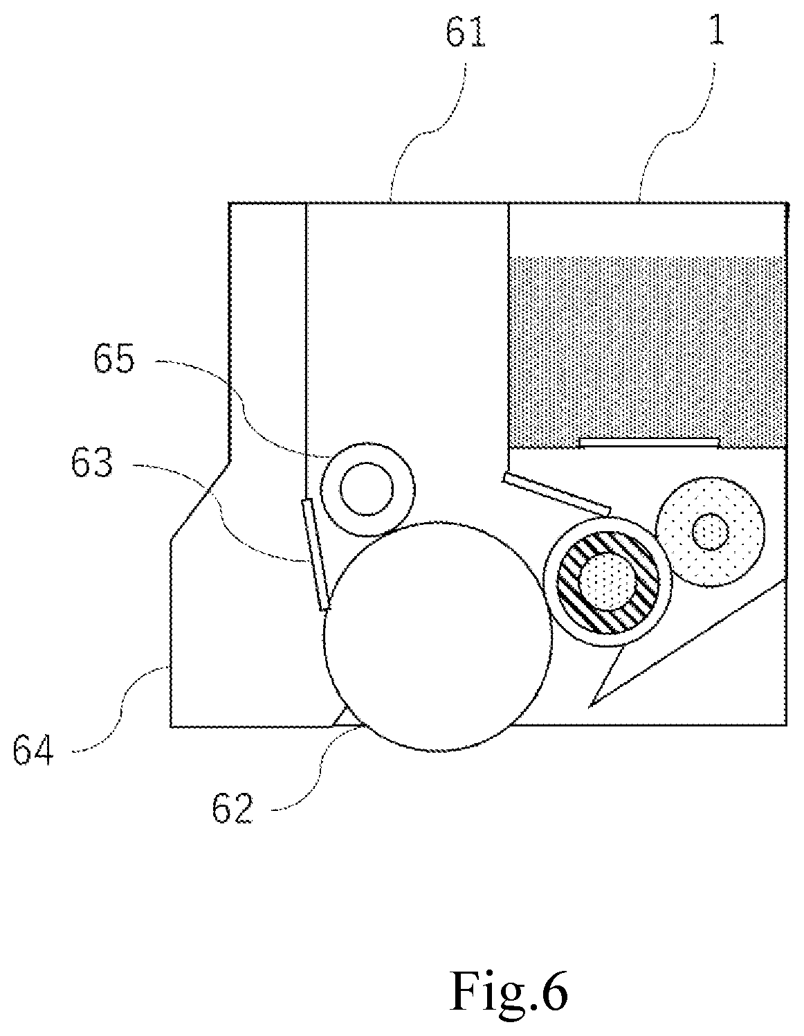 Patent US12147172 Figure 5 – Developing device, cleaning method, process cartridge and electrophotographic image forming apparatus