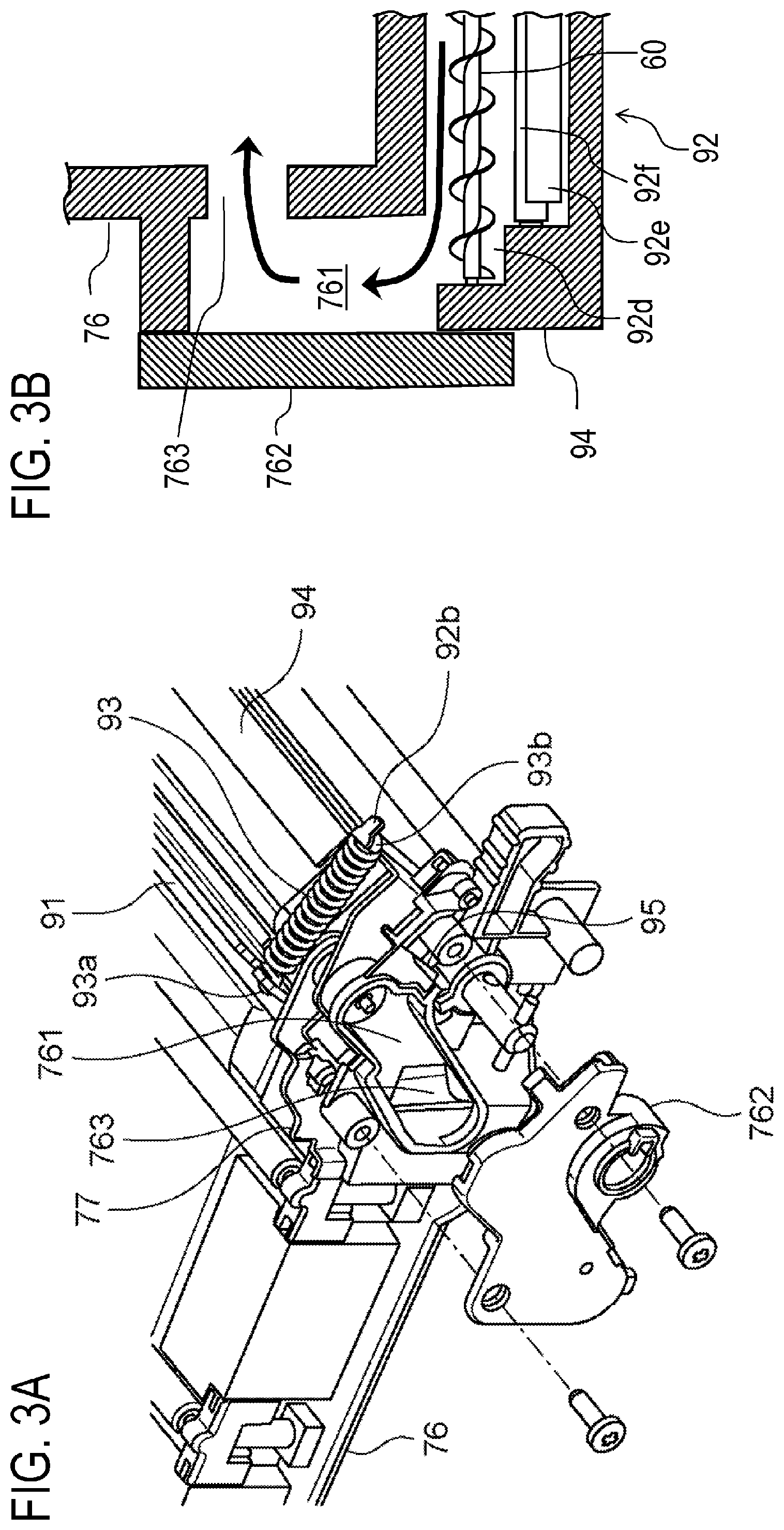 Patent US12147173 Figure 3 – Transfer unit, image forming apparatus, and method for manufacturing transfer unit, with end seal member abutting against cleaning blade and intermediate transfer belt that abut against each other