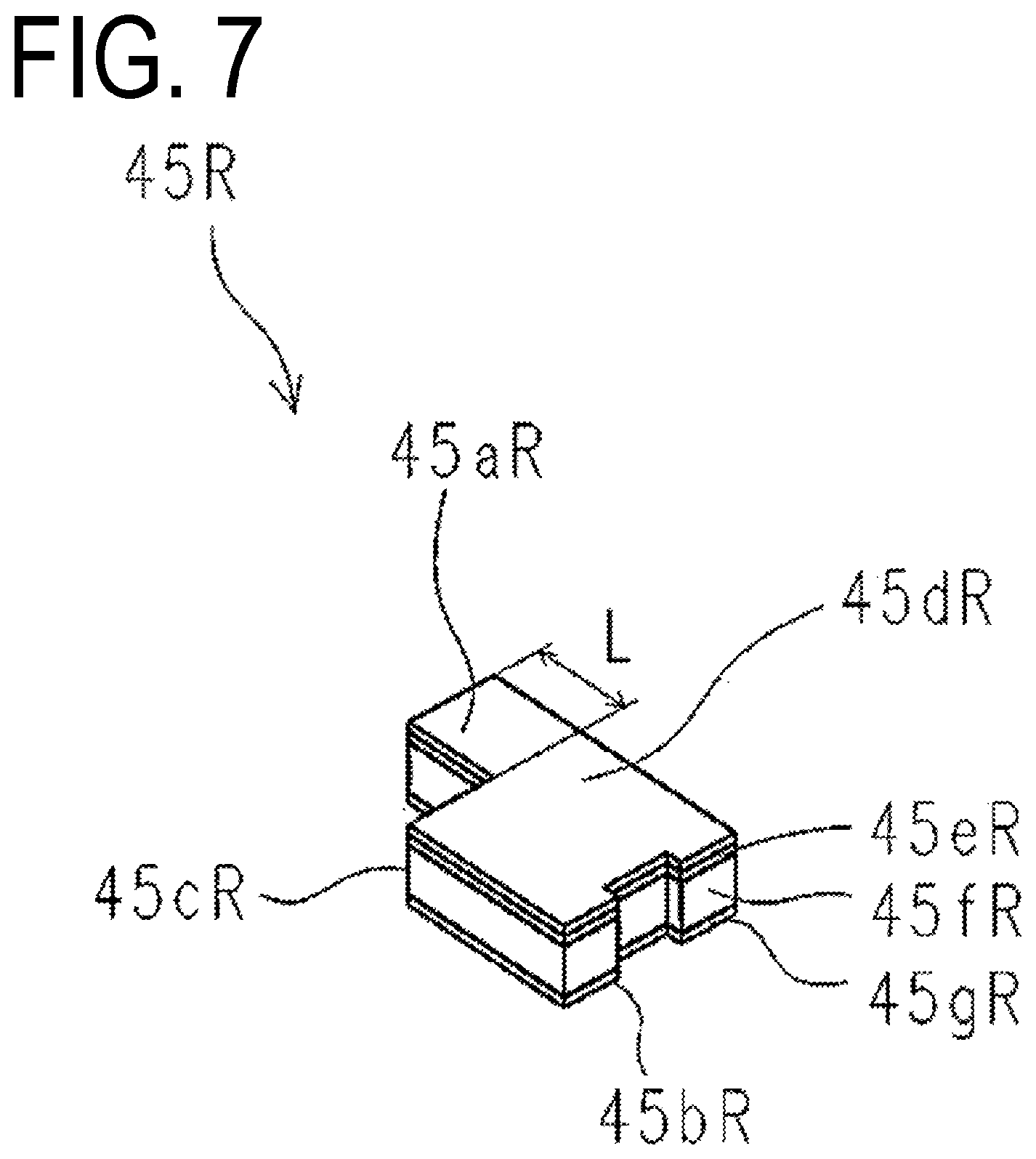 Patent US12147173 Figure 7 – Transfer unit, image forming apparatus, and method for manufacturing transfer unit, with end seal member abutting against cleaning blade and intermediate transfer belt that abut against each other