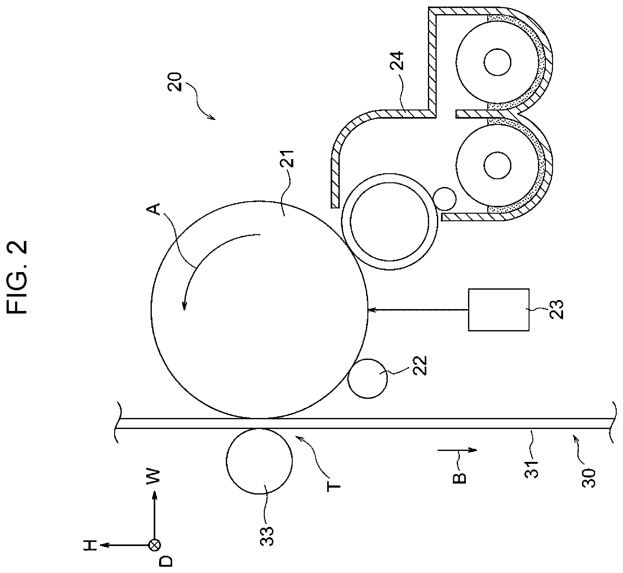Patent US12147176 Figure 2 – Image forming apparatus