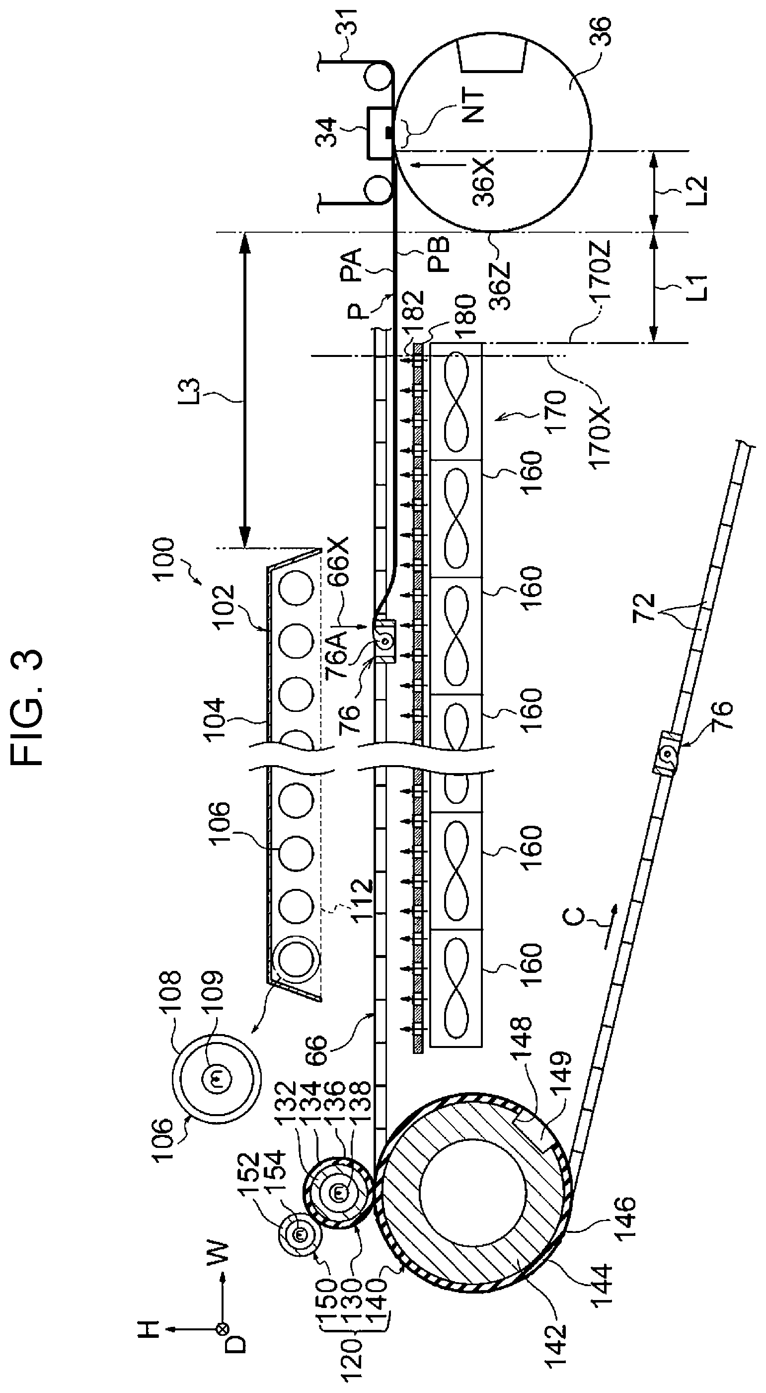 Patent US12147176 Figure 3 – Image forming apparatus