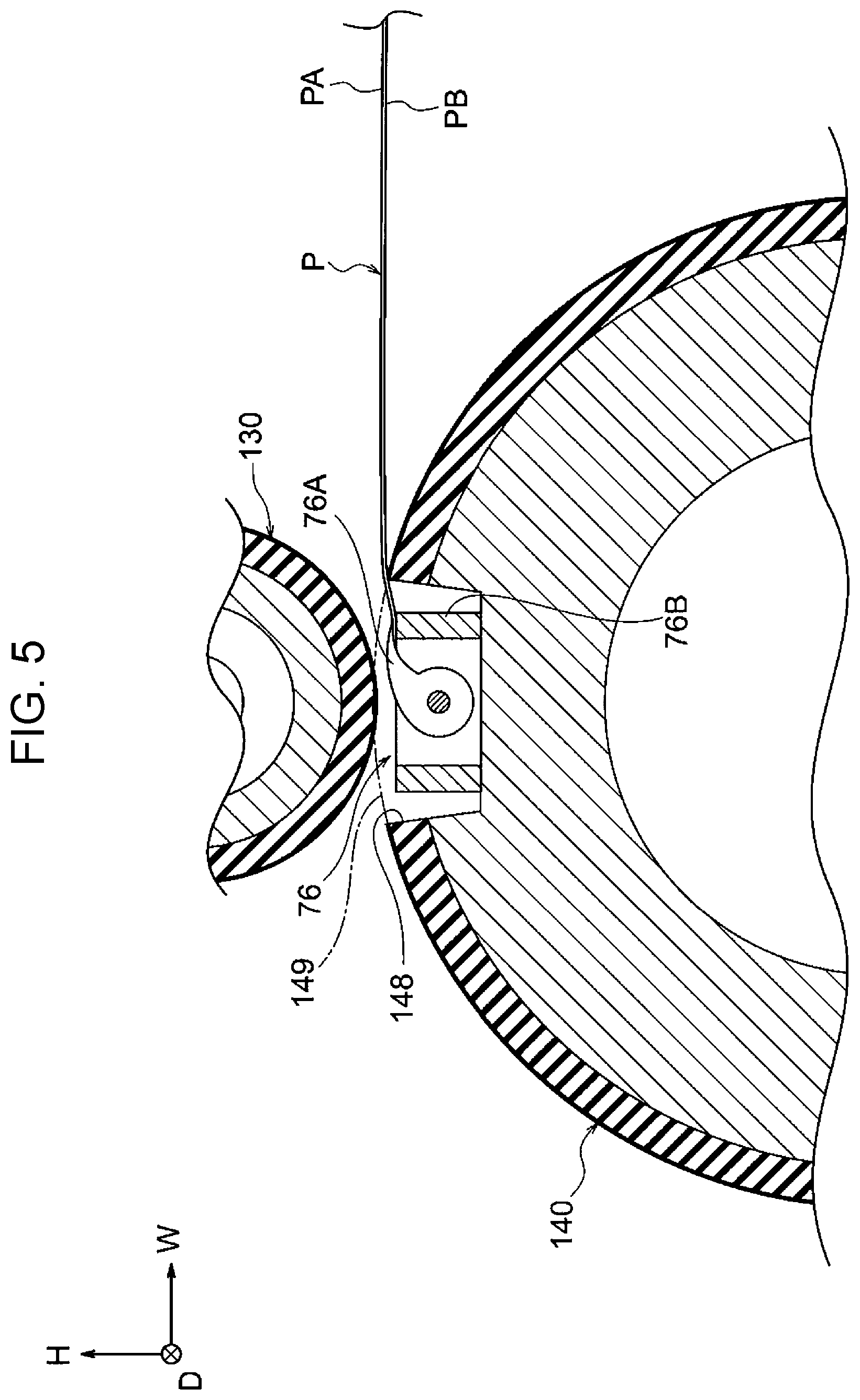 Patent US12147176 Figure 5 – Image forming apparatus