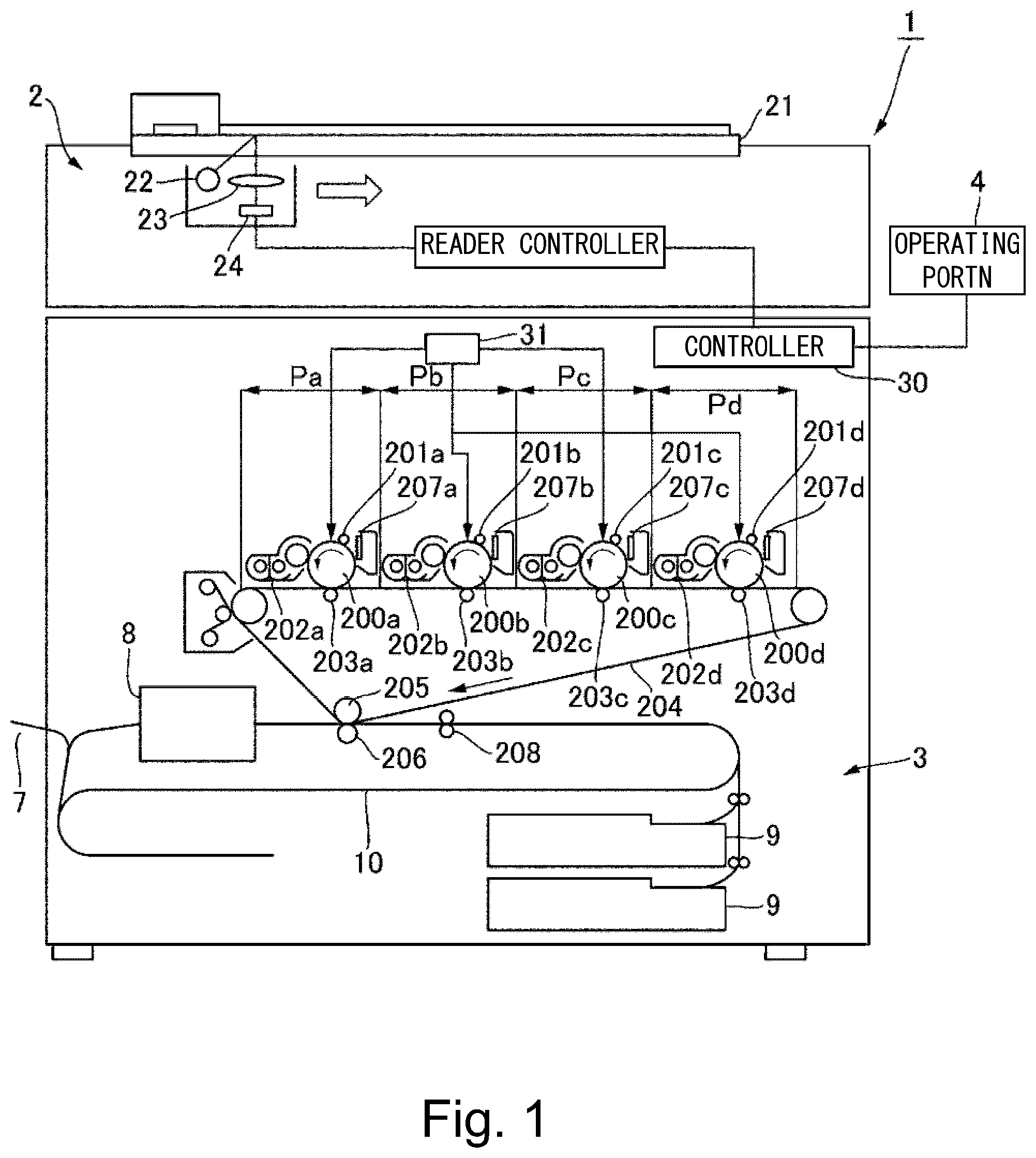 Patent US12147179 Figure 1 – Fixing device with holding member made of resin