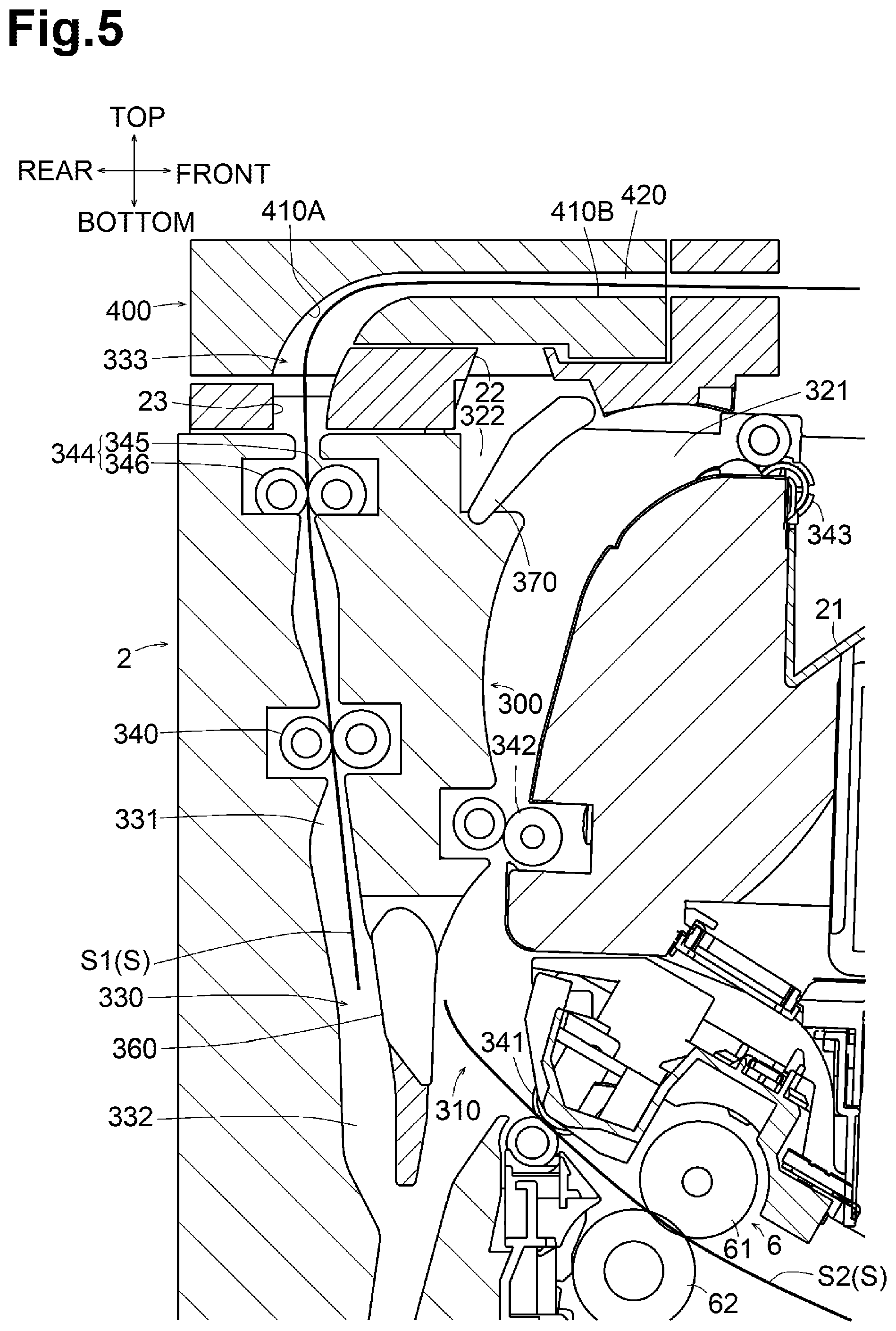 Patent US12147181 Figure 5 – Image forming apparatus