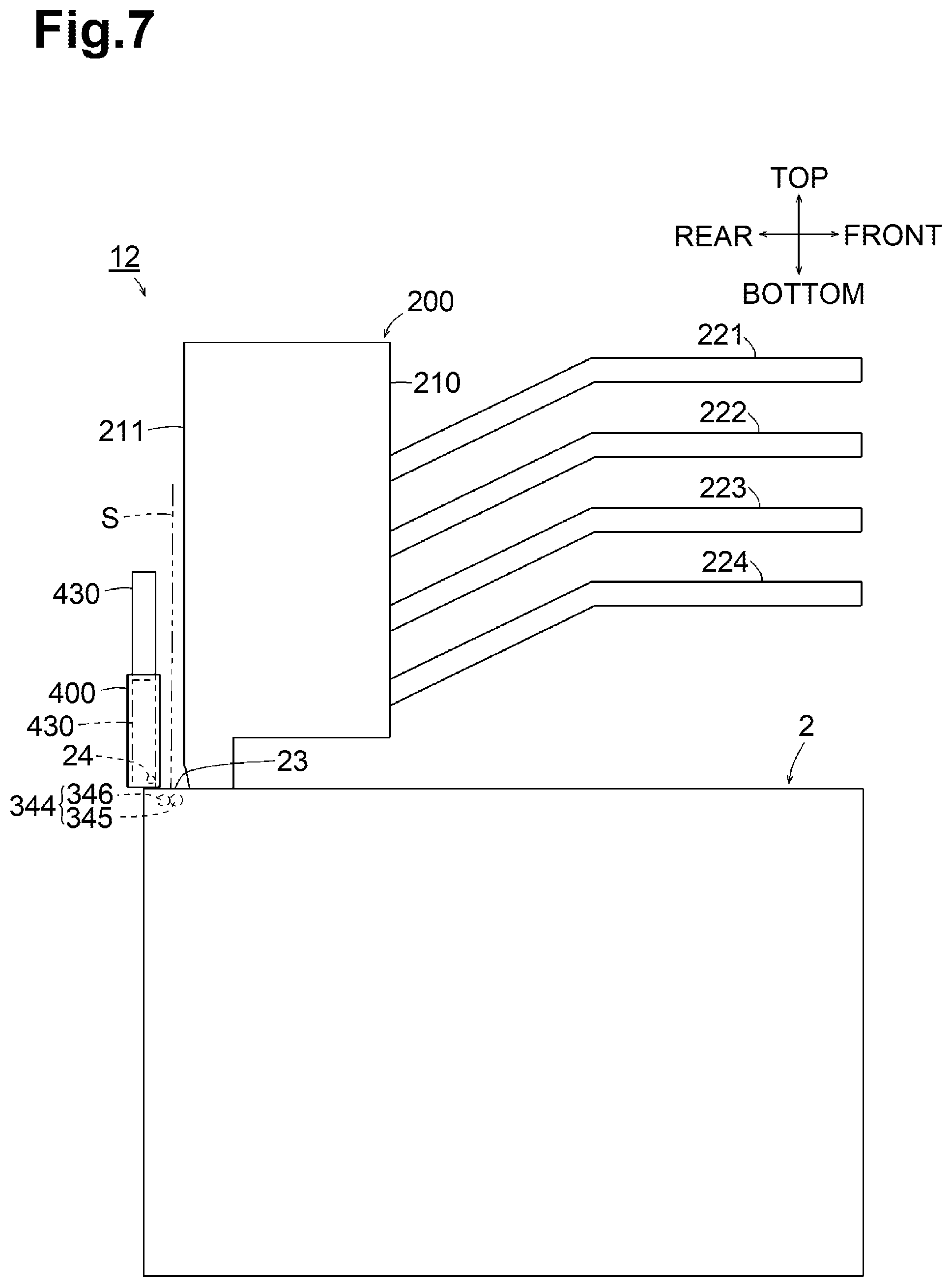 Patent US12147181 Figure 7 – Image forming apparatus
