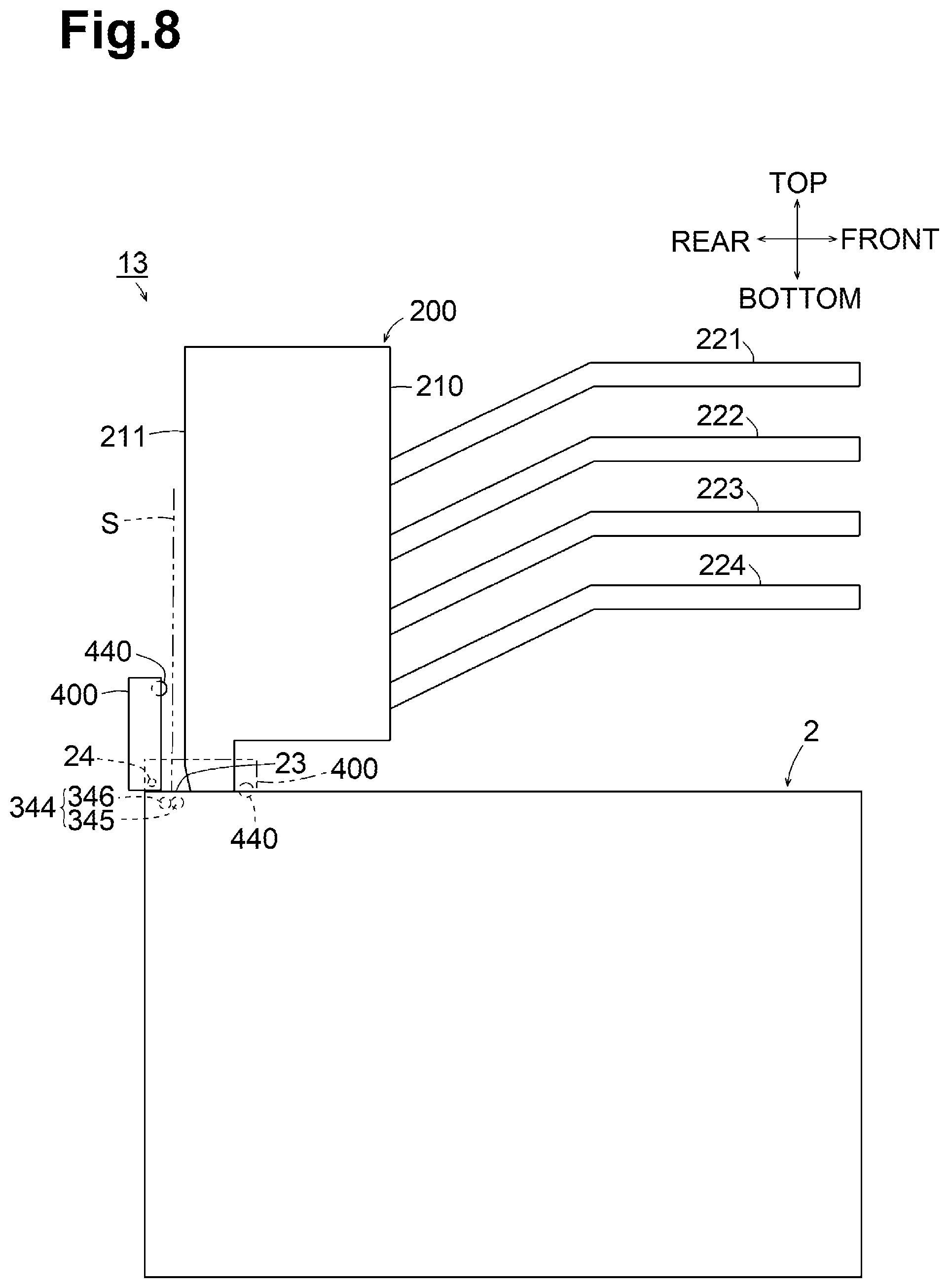 Patent US12147181 Figure 8 – Image forming apparatus