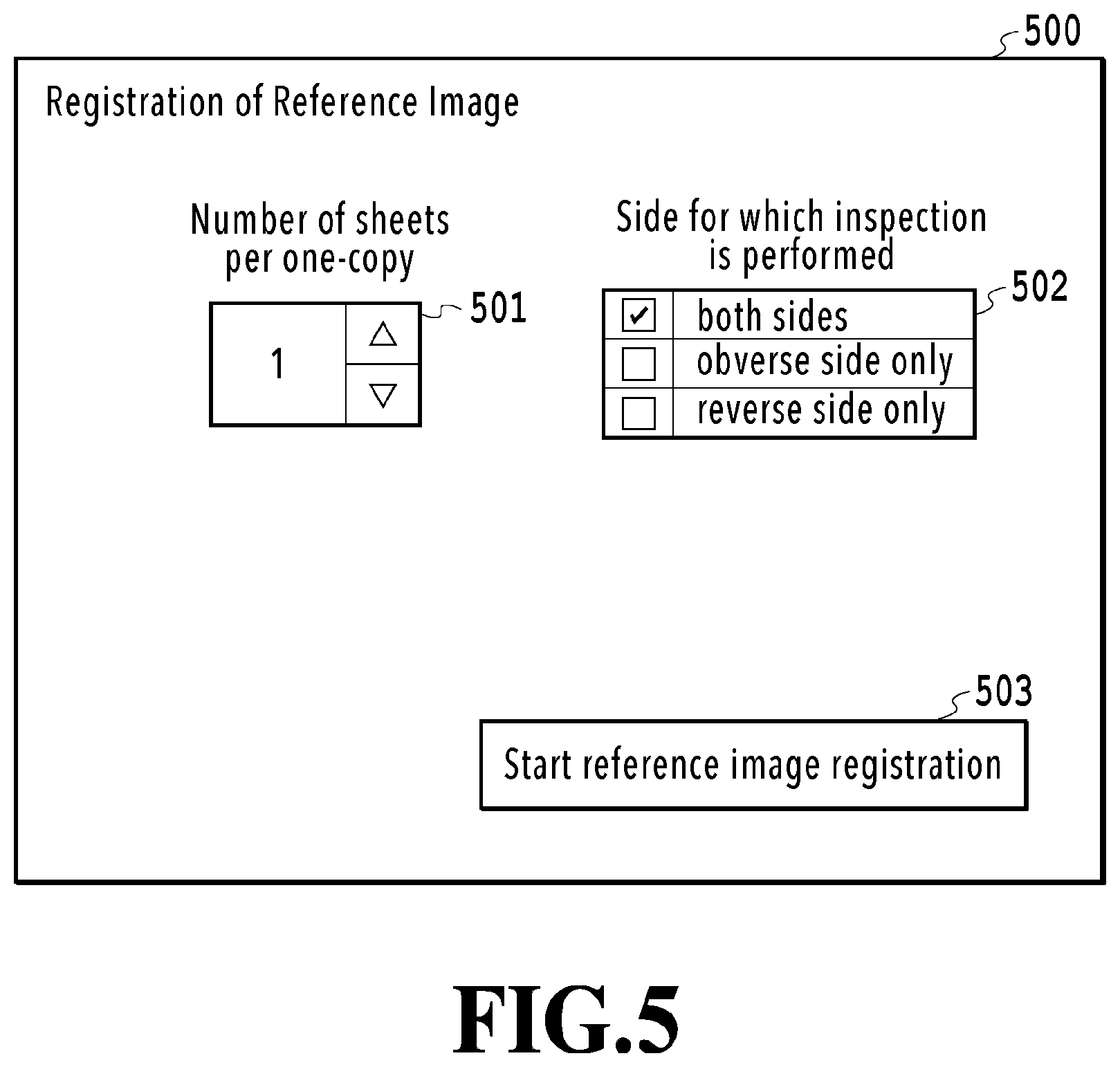 Patent US12147183 Figure 5 – Printing system, with inspection unit, defective print discharge unit, and normal print discharge unit, control method thereof, and storage medium