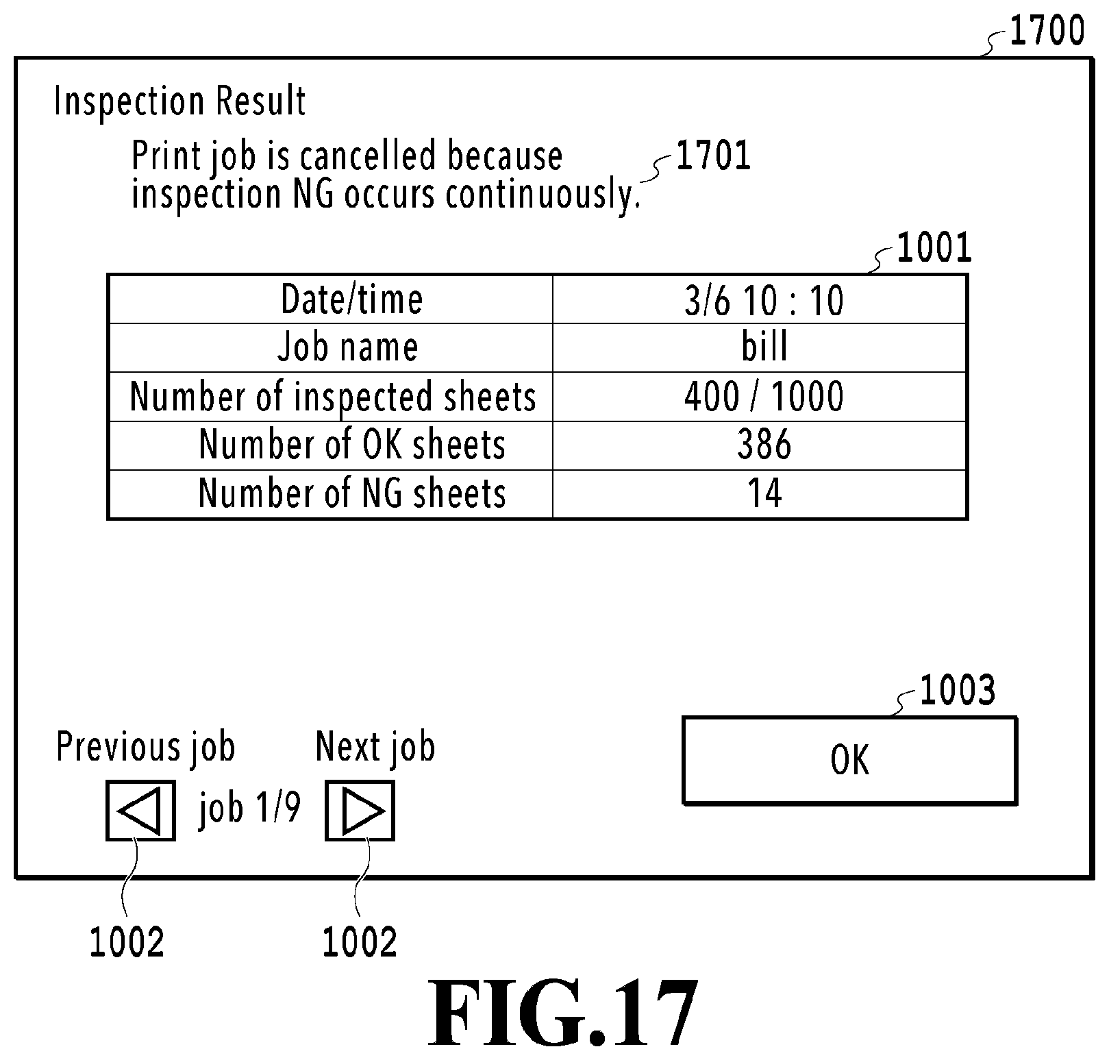 Patent US12147183 Figure 19 – Printing system, with inspection unit, defective print discharge unit, and normal print discharge unit, control method thereof, and storage medium