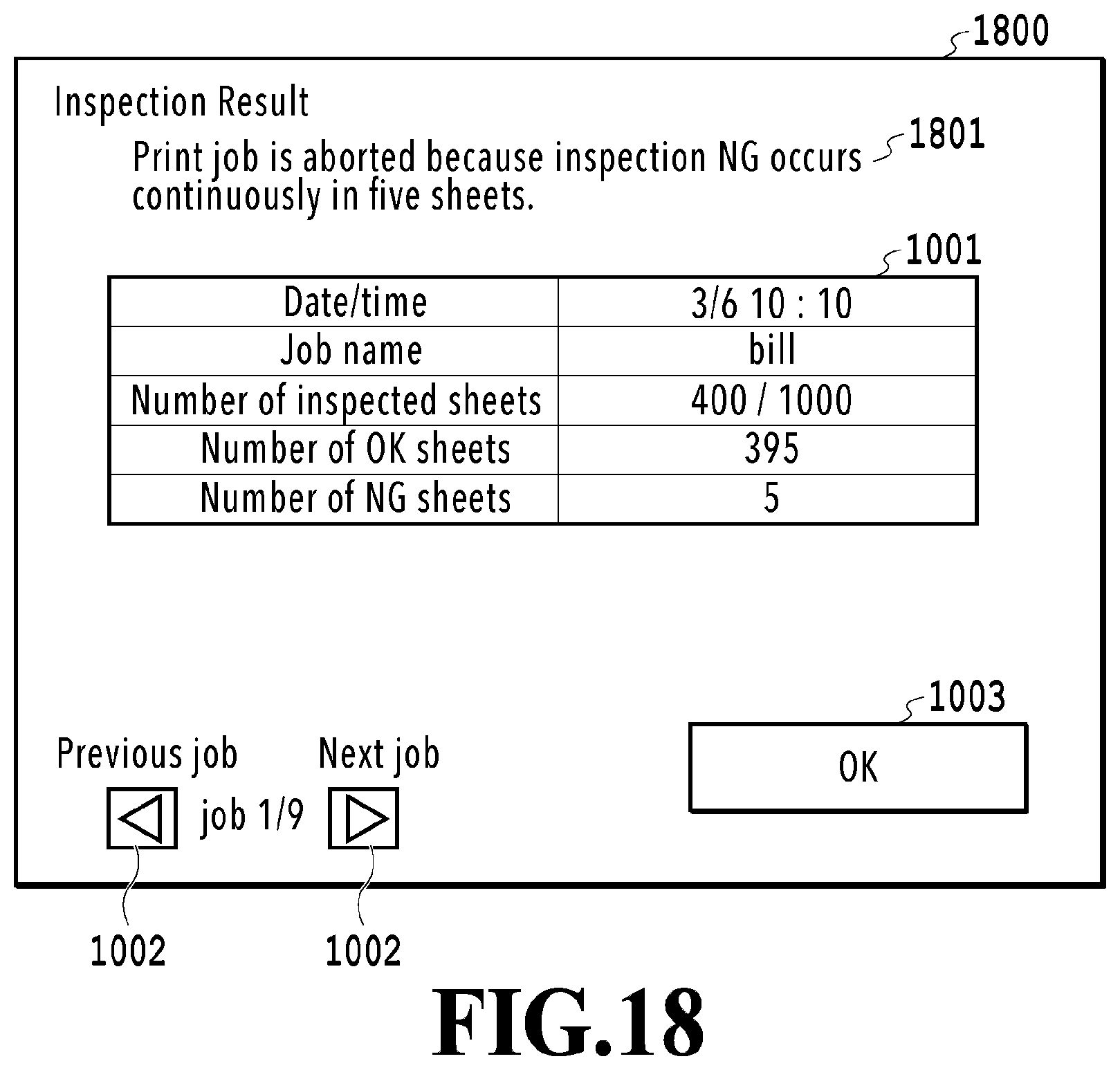 Patent US12147183 Figure 20 – Printing system, with inspection unit, defective print discharge unit, and normal print discharge unit, control method thereof, and storage medium