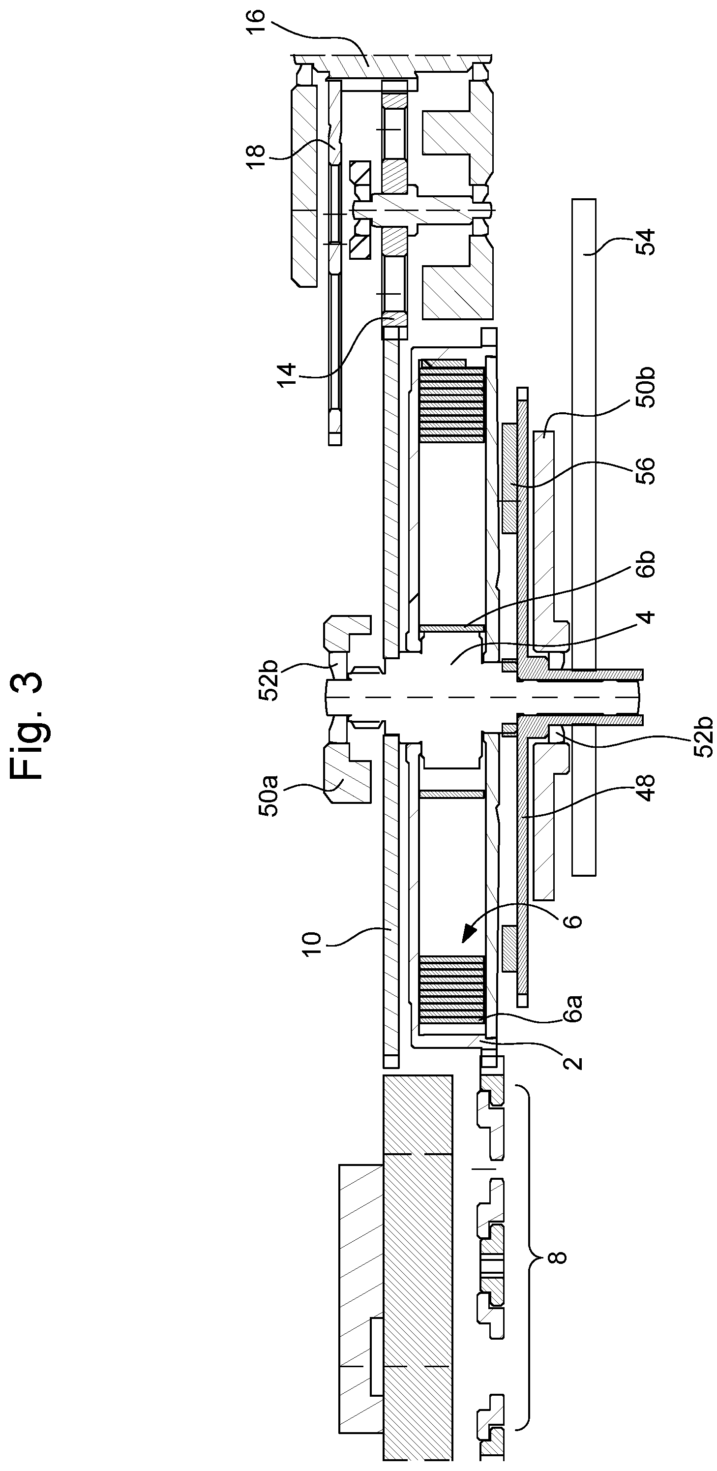 Patent US12147194 Figure 3 – Horological mechanism for displaying at least the single time indication and timepiece comprising such a mechanism