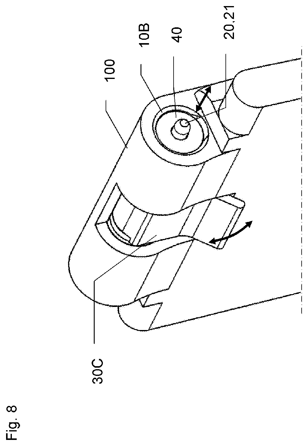 Patent US12147197 Figure 4 – Bracelet fastening device