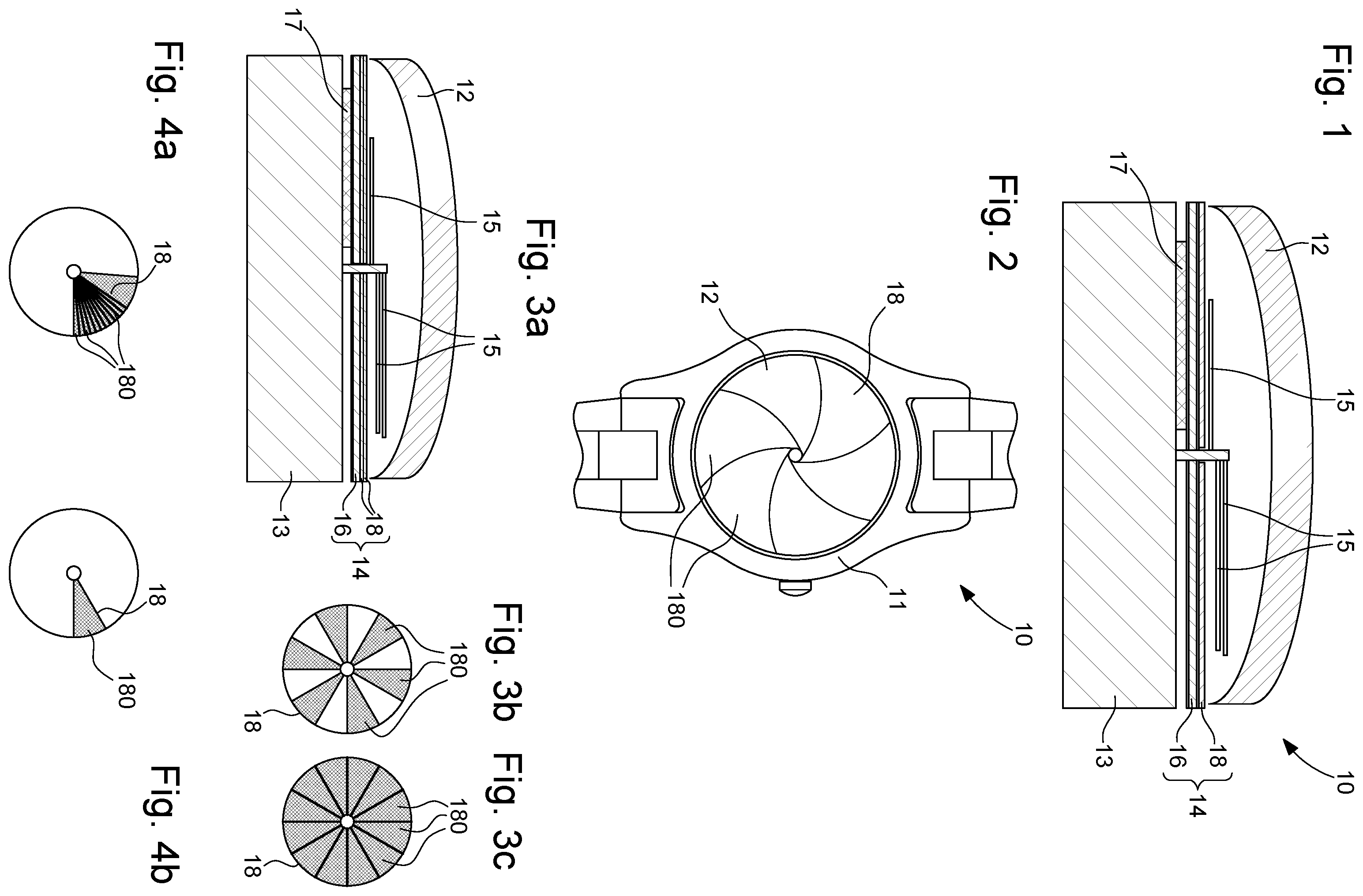 Patent US12147199 Figure 1 – Solar watch comprising a shutter device