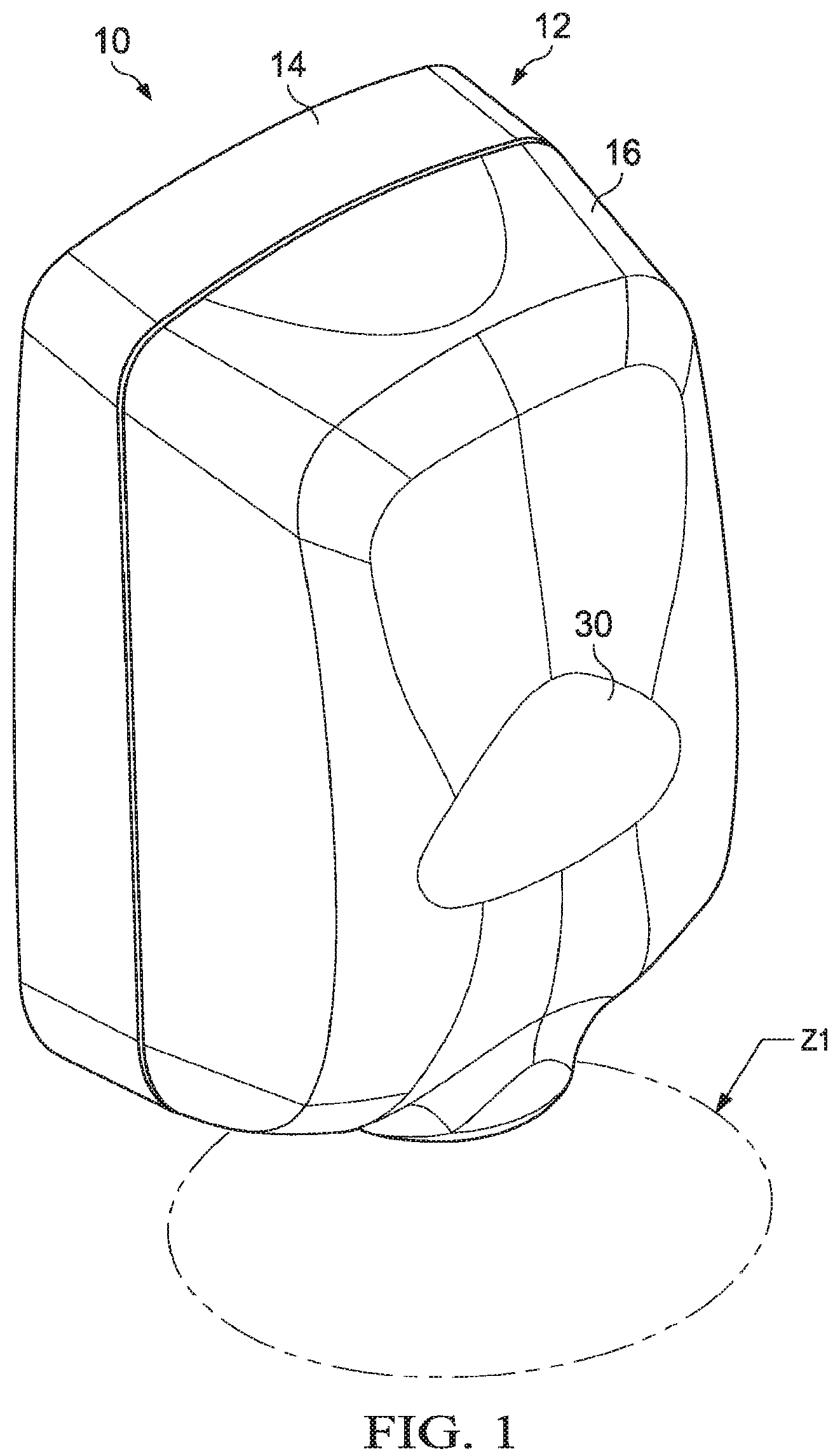 Patent US12147203 Figure 1 – Method for operating a fluid dispenser having fluid stored therein