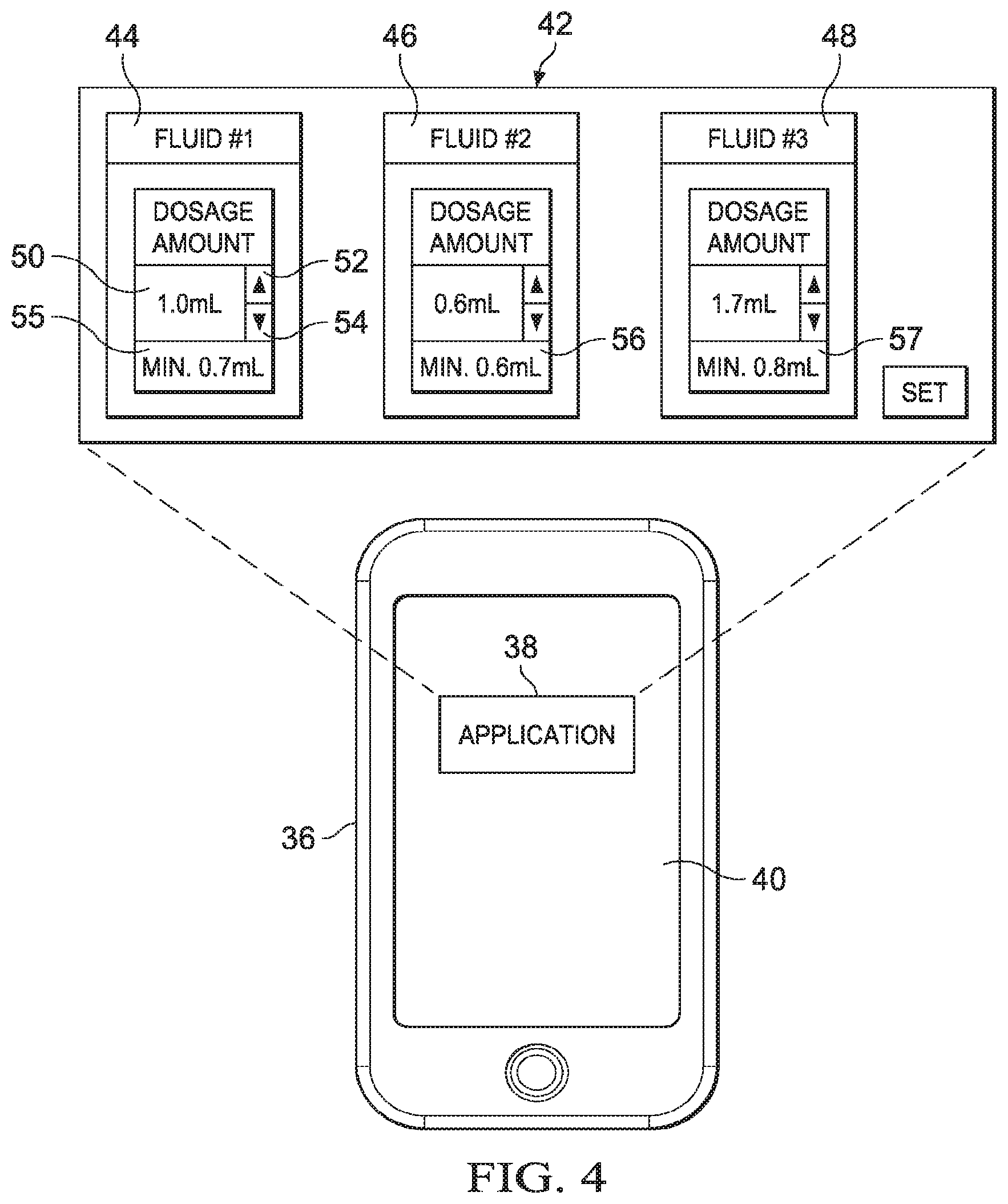 Patent US12147203 Figure 4 – Method for operating a fluid dispenser having fluid stored therein