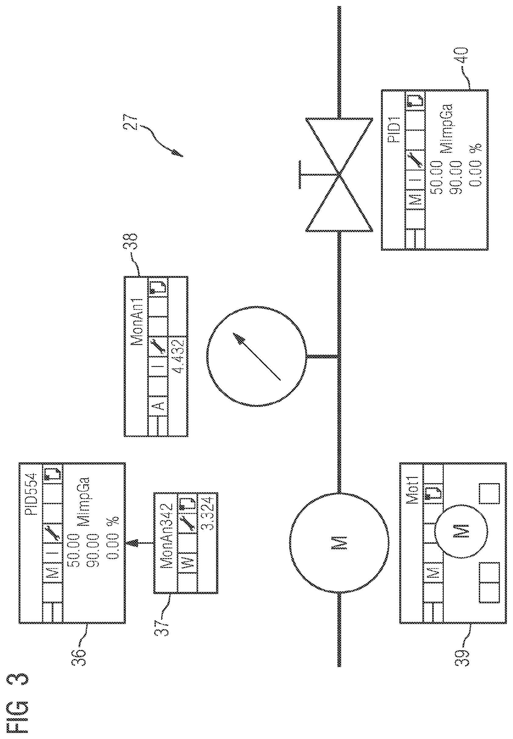 Patent US12147219 Figure 3 – Control system and operator server for establishing dependencies between process objects