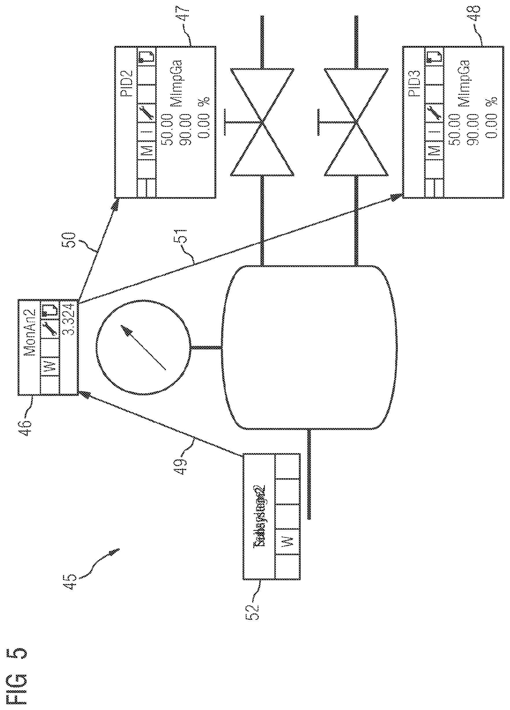 Patent US12147219 Figure 5 – Control system and operator server for establishing dependencies between process objects