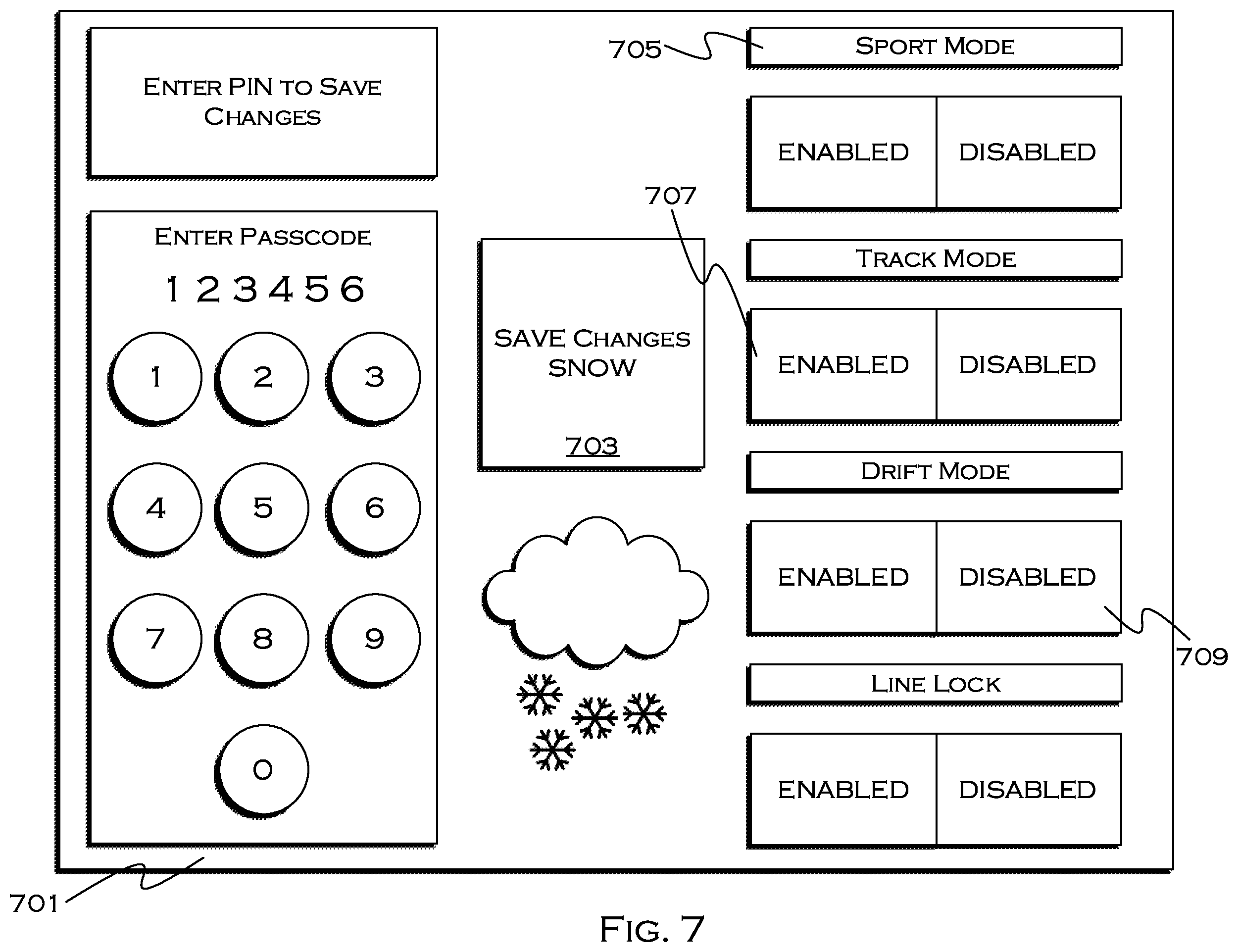 Patent US12147230 Figure 6 – Method and apparatus for selective drive-mode enablement