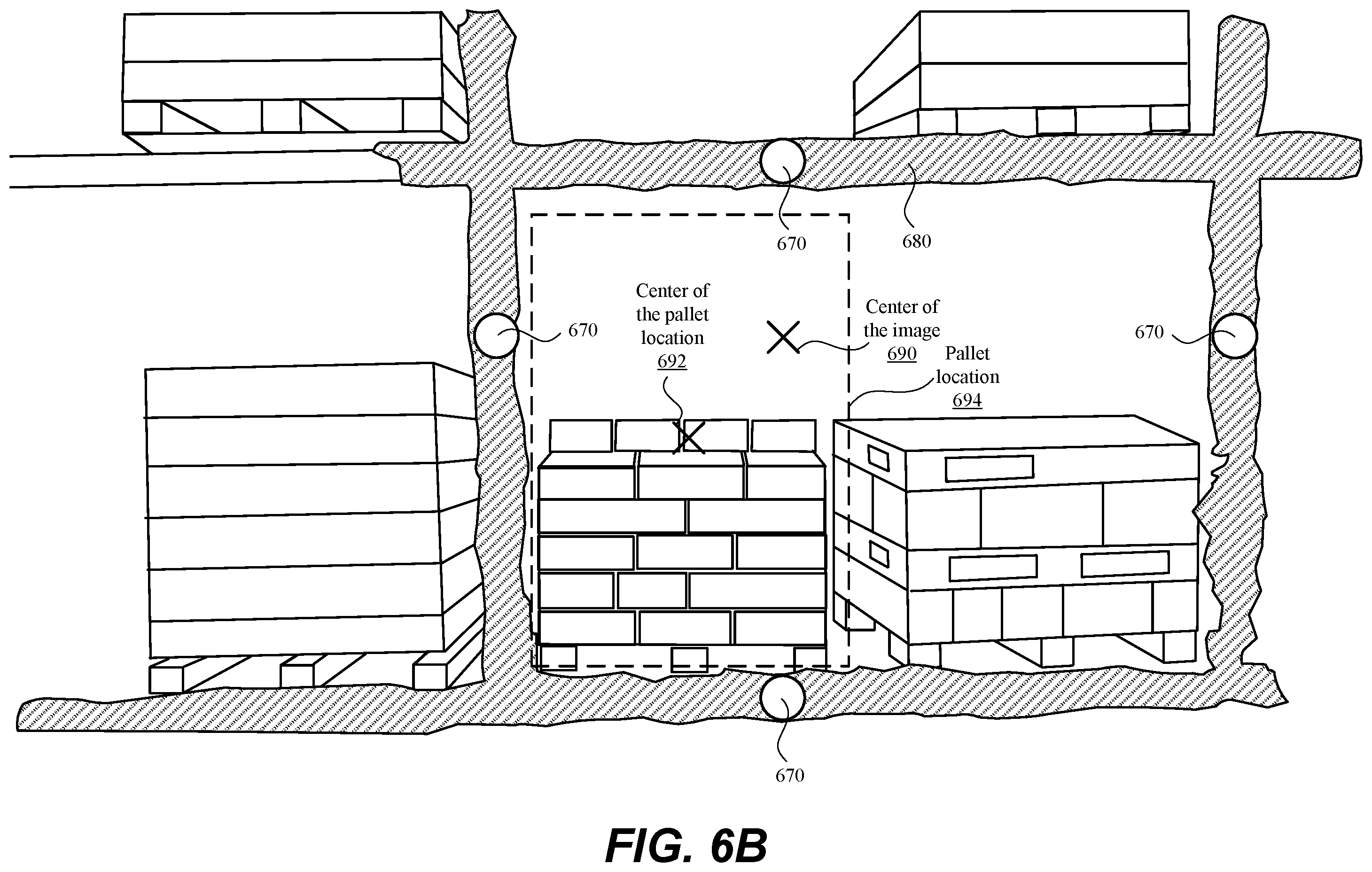 Patent US12147244 Figure 7 – Autonomous robotic navigation in storage site