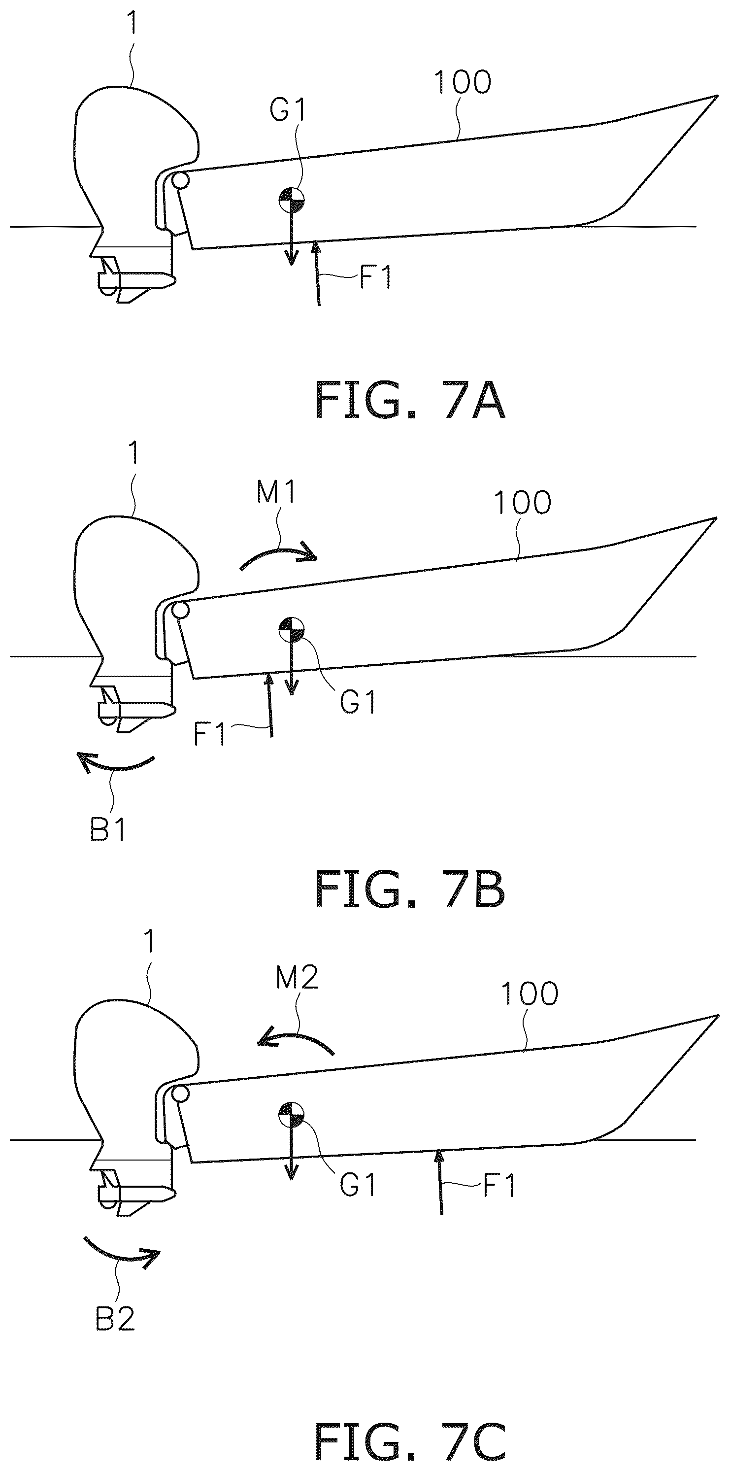 Patent US12147246 Figure 7 – System for and method of controlling behavior of watercraft