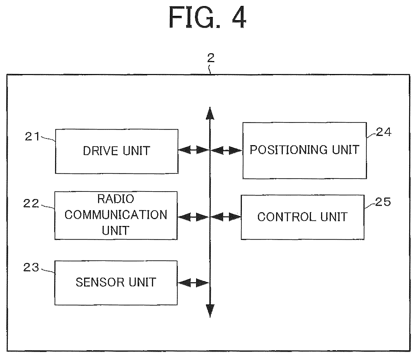Patent US12147249 Figure 4 – Sensing system, sensing data acquisition method, and control device