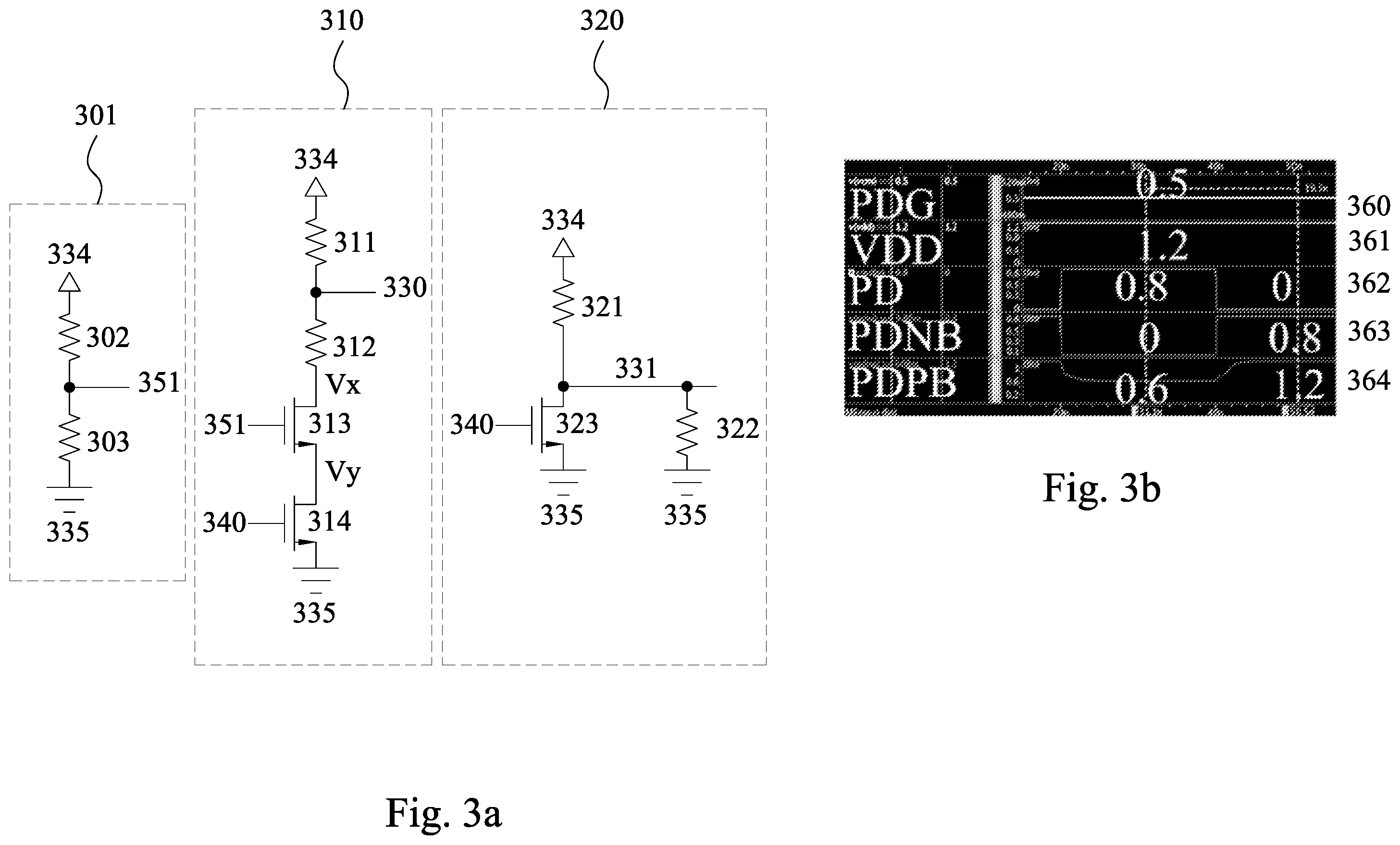Patent US12147255 Figure 3 – LDO/band gap reference circuit