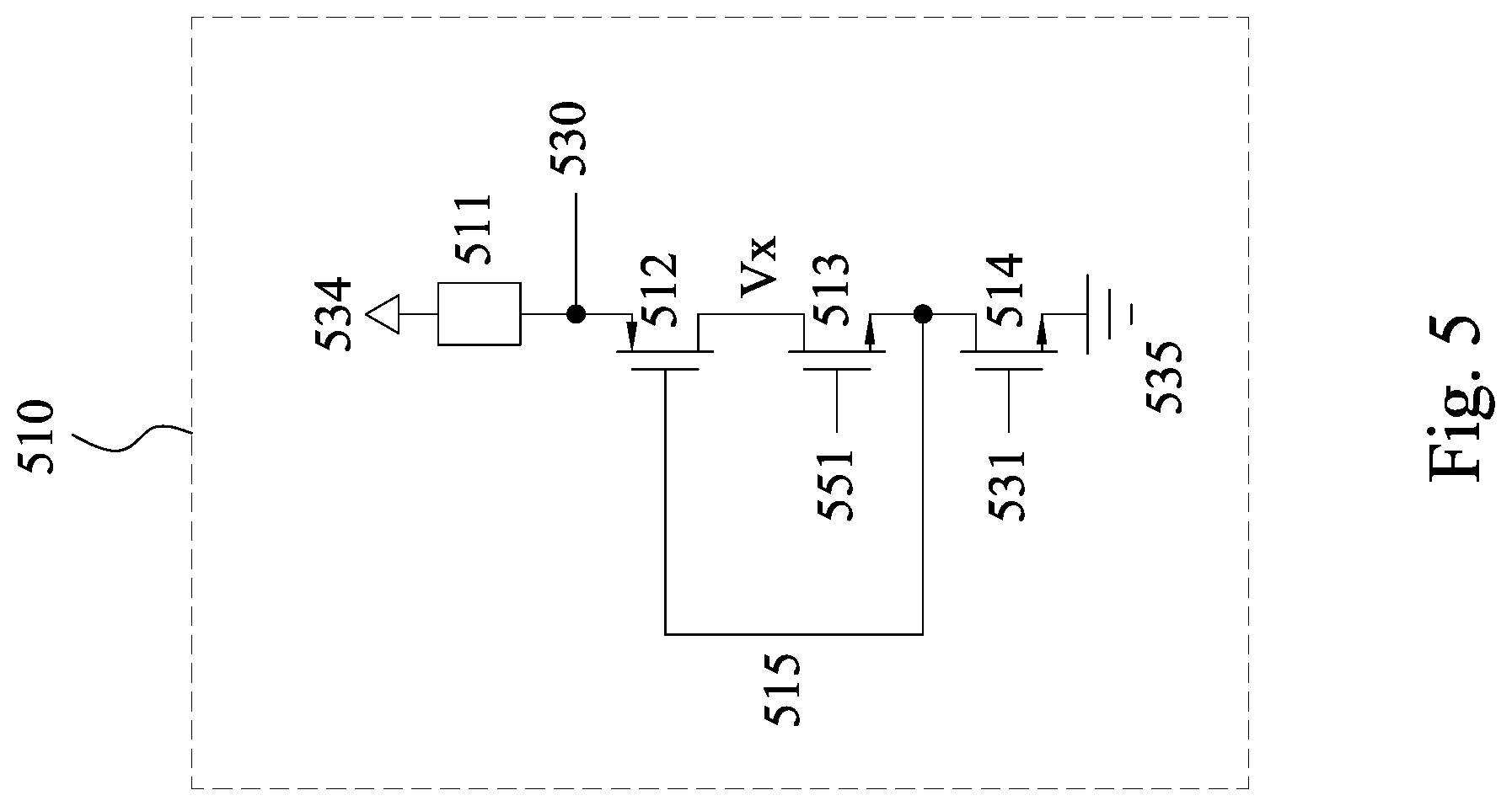 Patent US12147255 Figure 5 – LDO/band gap reference circuit