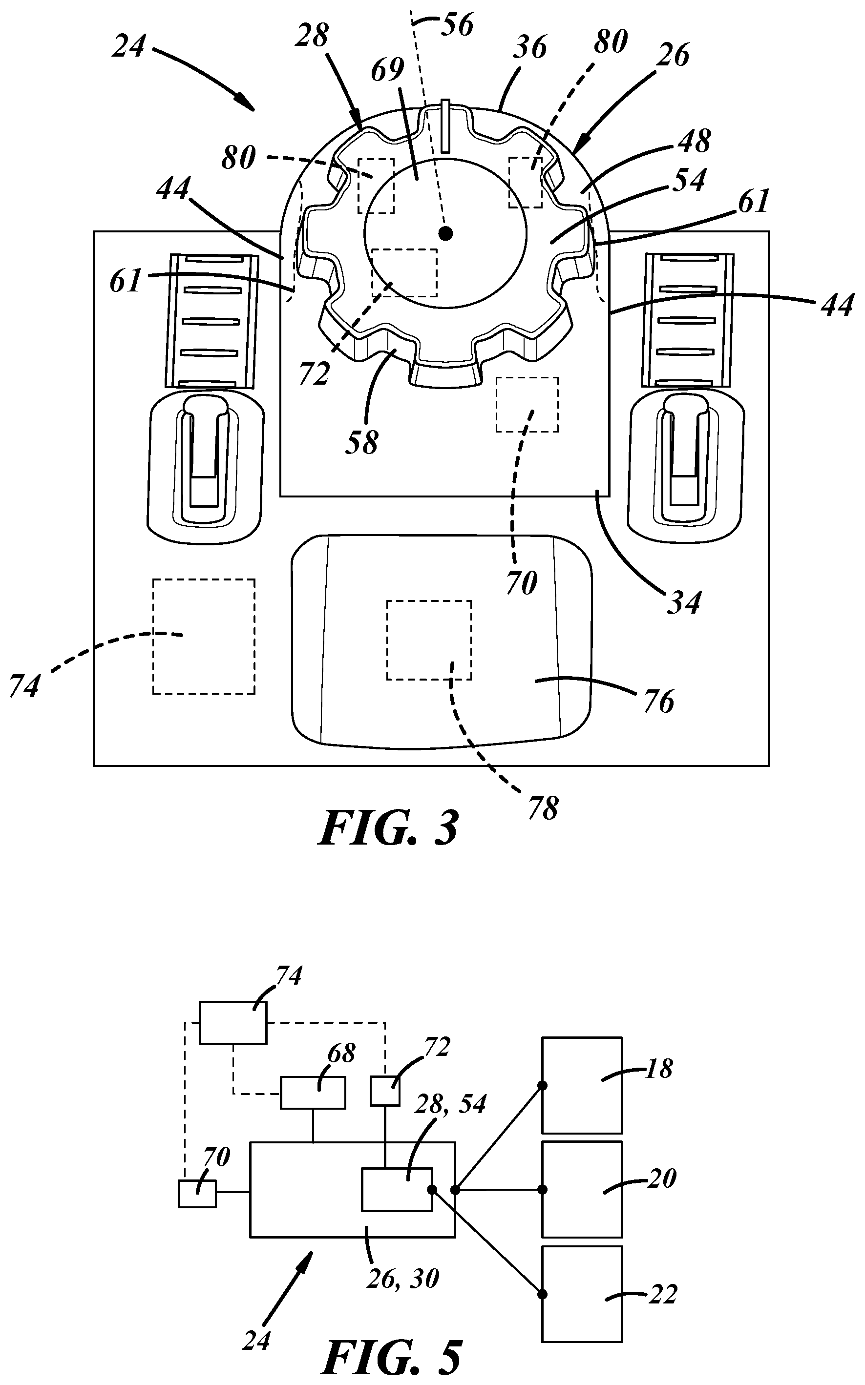 Patent US12147261 Figure 2 – Motion control interface device