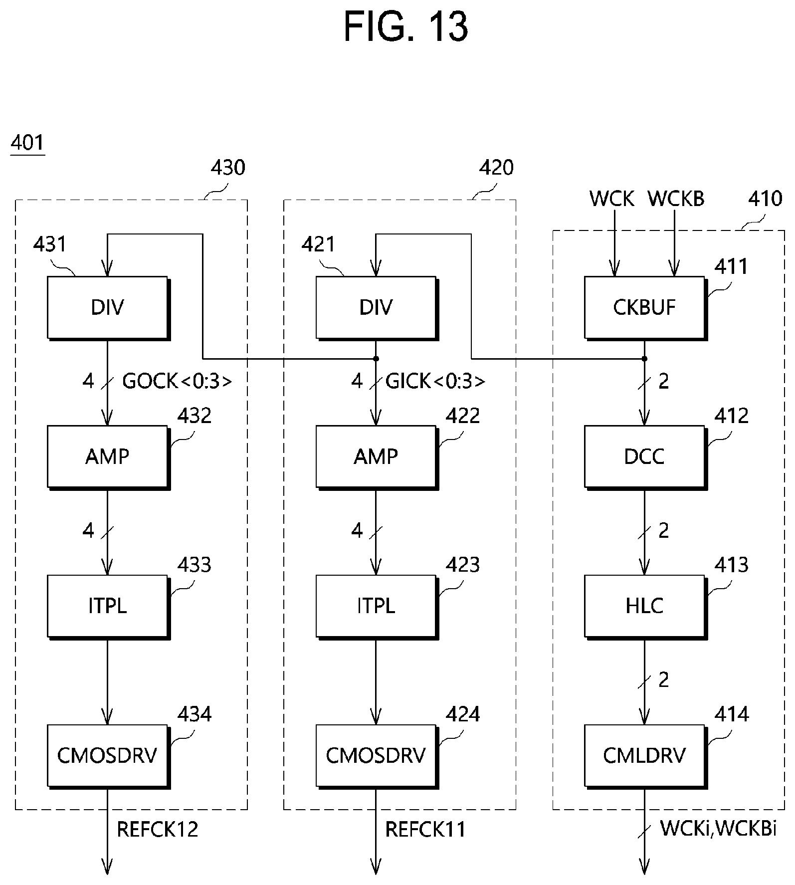 Patent US12147264 Figure 11 – Clock distribution circuit and semiconductor apparatus including the same preliminary class