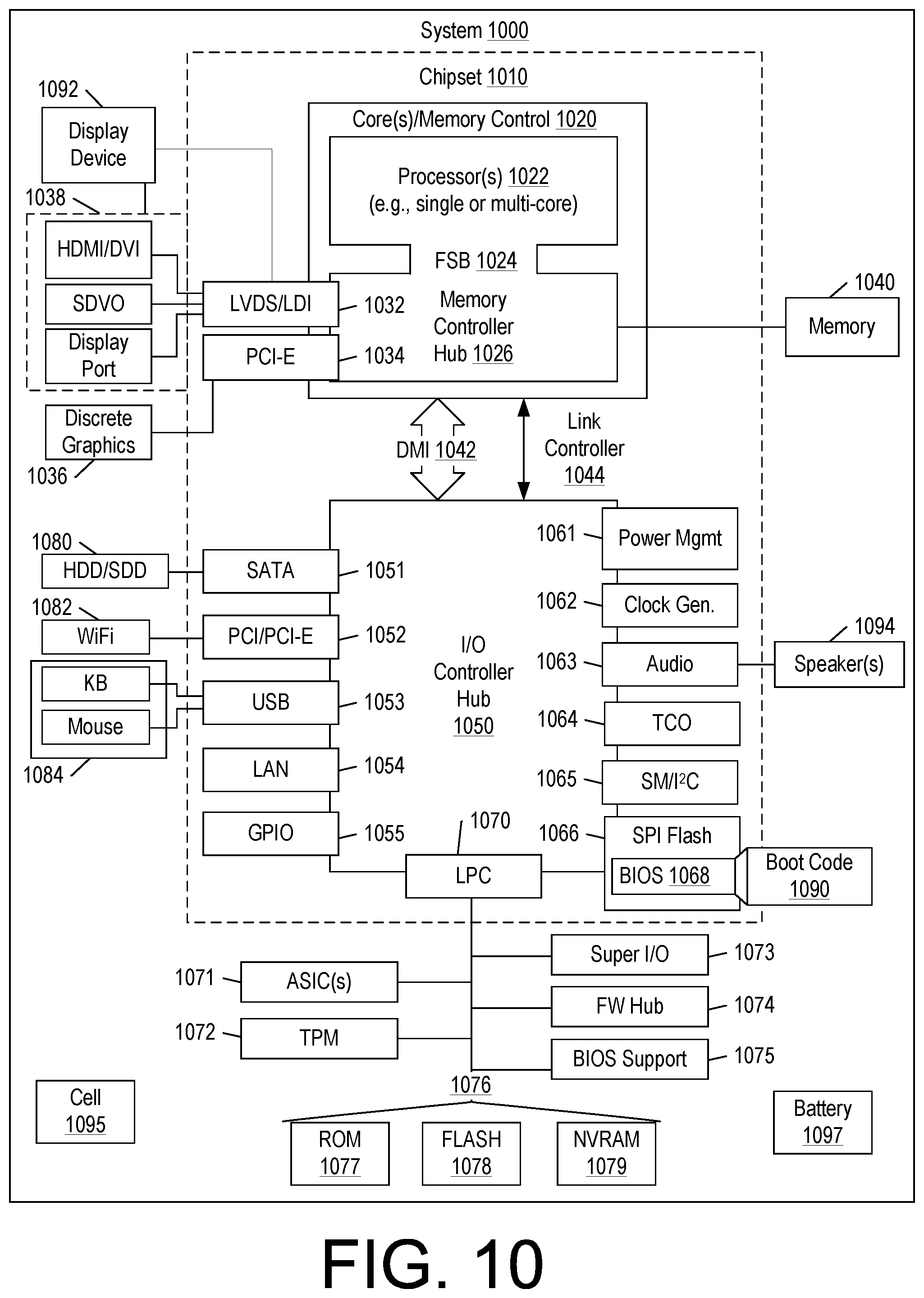 Patent US12147267 Figure 10 – Computing device