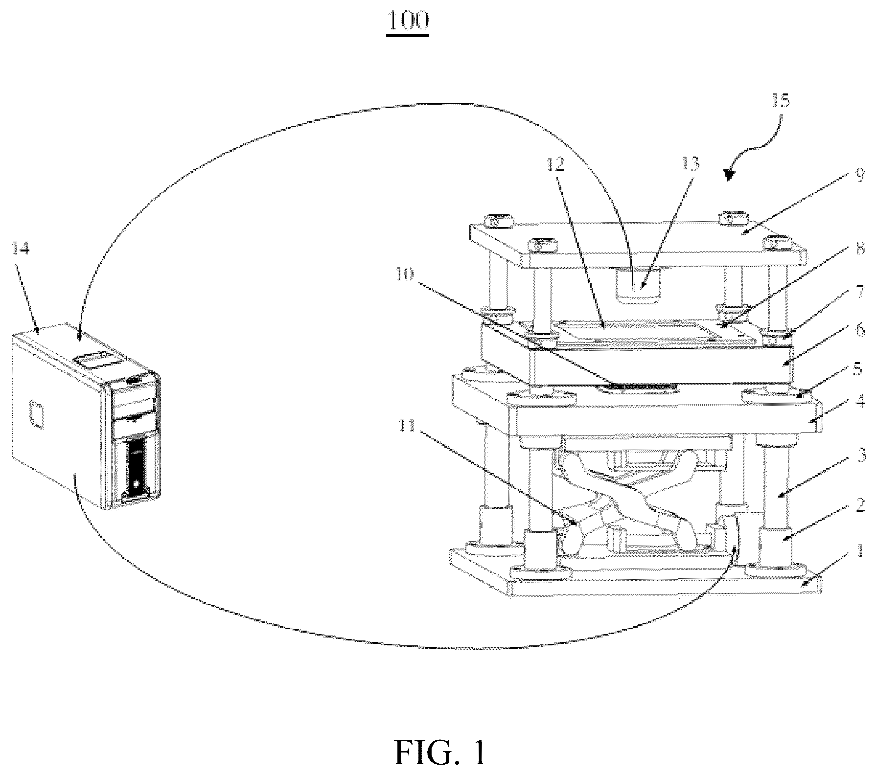 Patent US12147268 Figure 1 – Deformation control method and deformation control device for flexible display panel