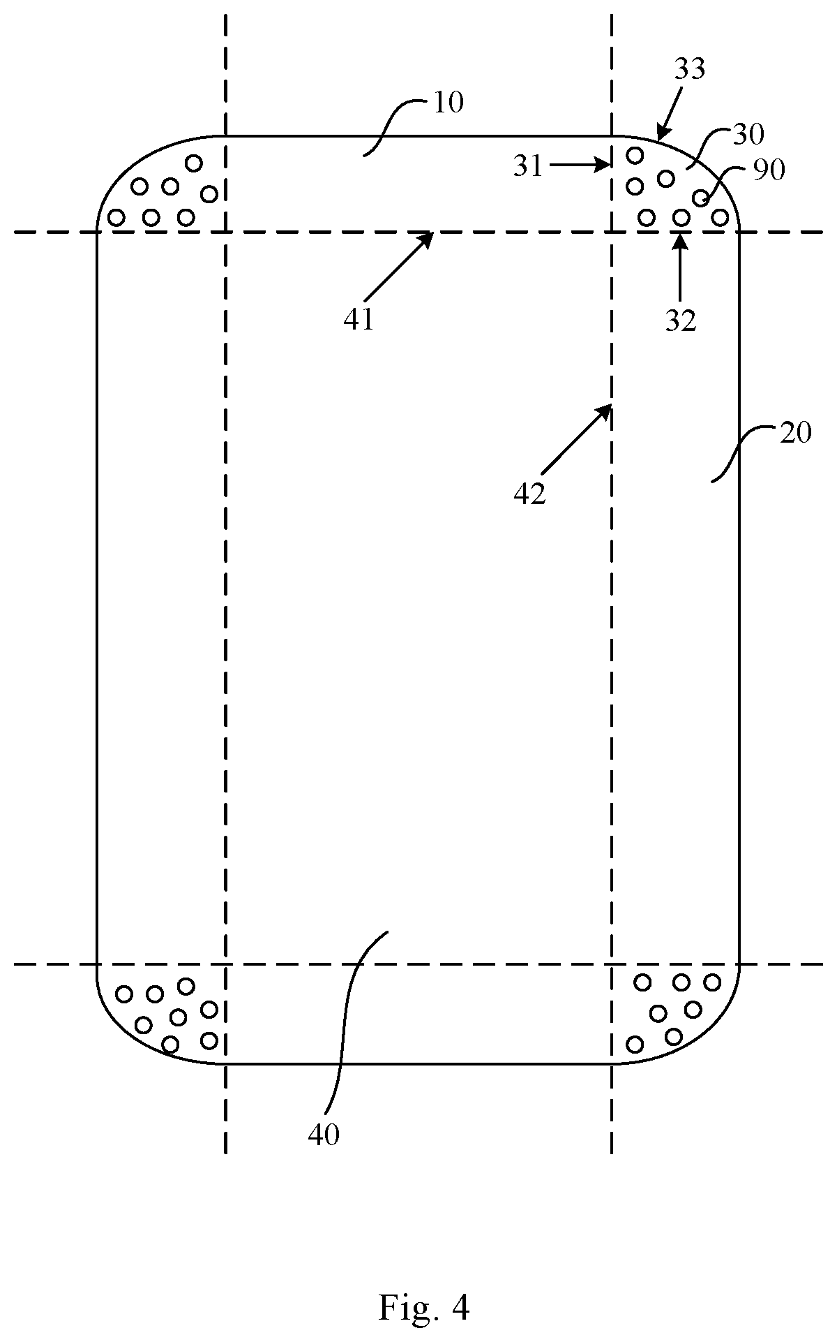 Patent US12147269 Figure 3 – Back film and display device