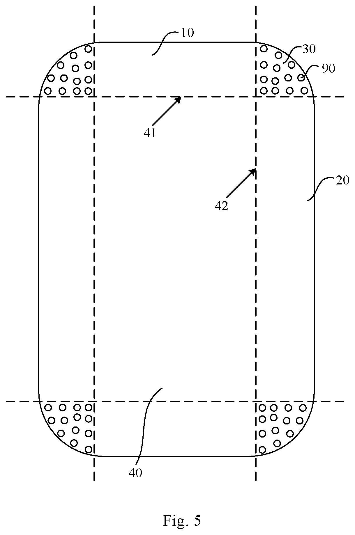 Patent US12147269 Figure 4 – Back film and display device