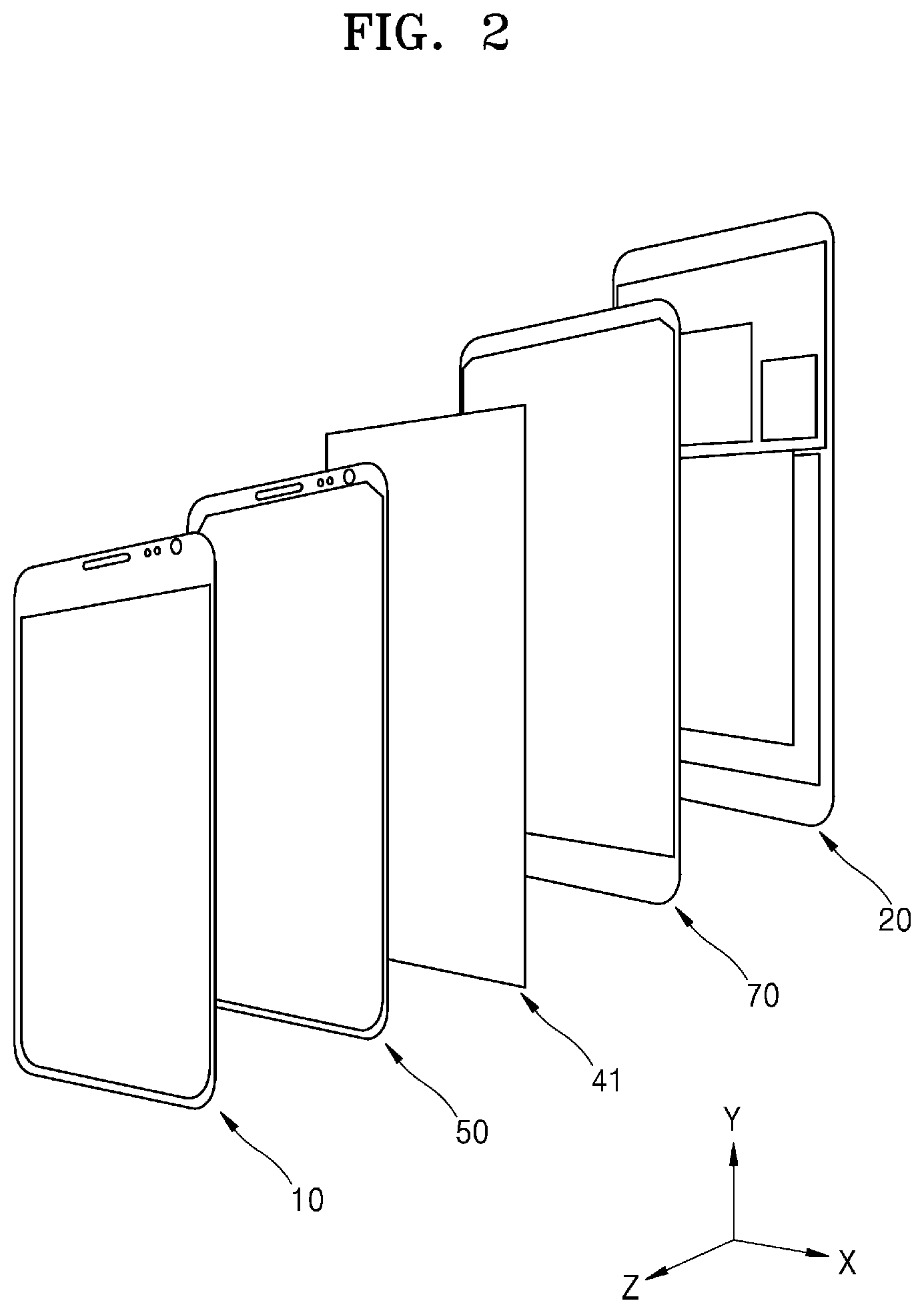 Patent US12147271 Figure 2 – Display device