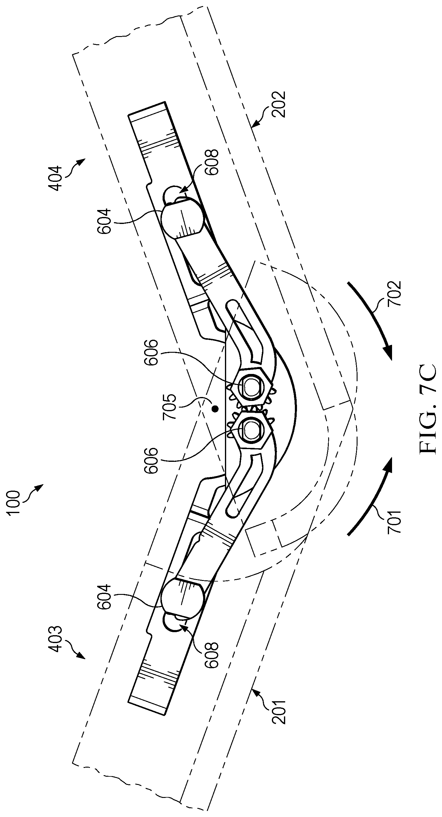Patent US12147275 Figure 9 – Seamless dual screen hinge