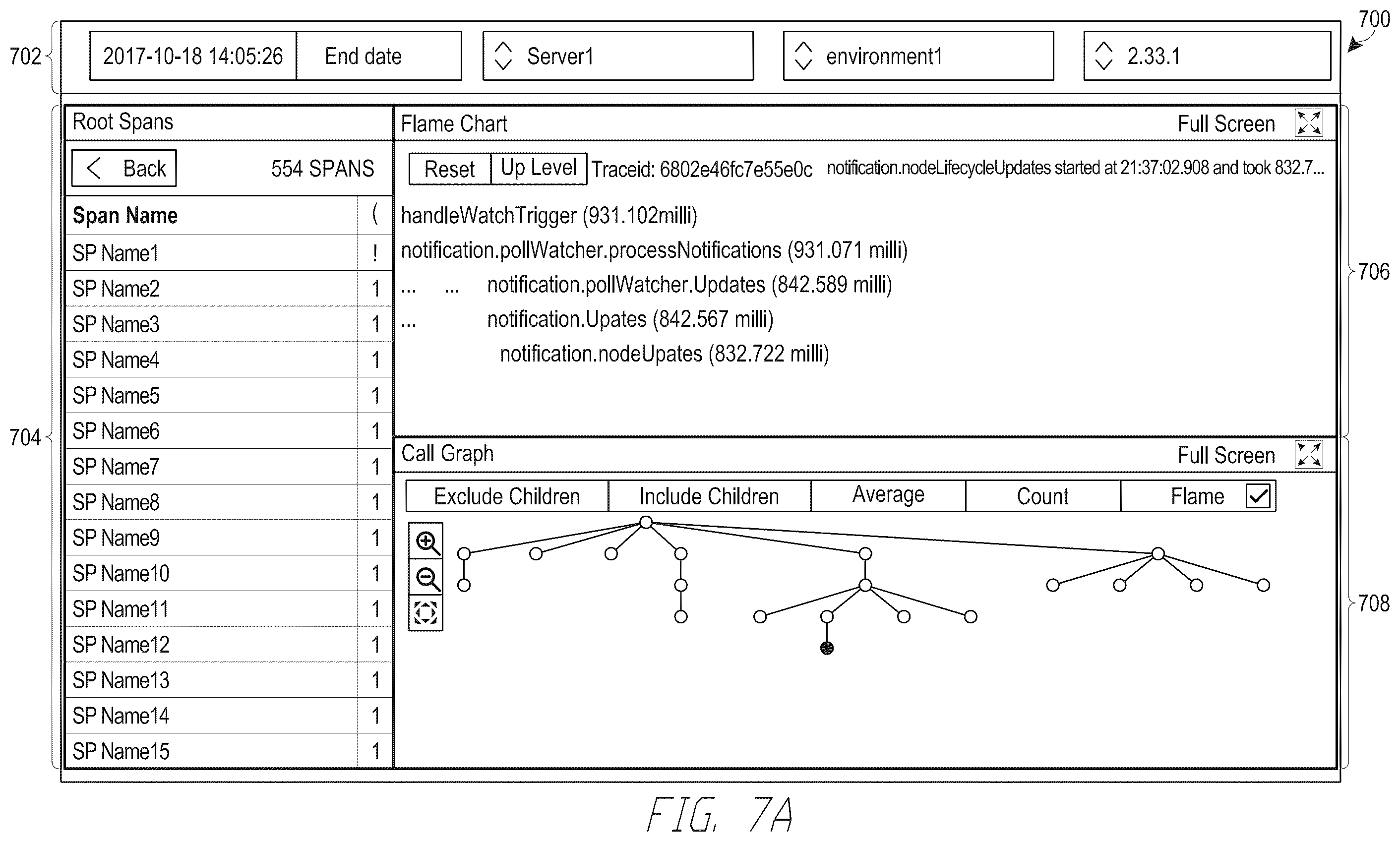 Patent US12147295 Figure 8 – Linking related events for various devices and services in computer log files on a centralized server