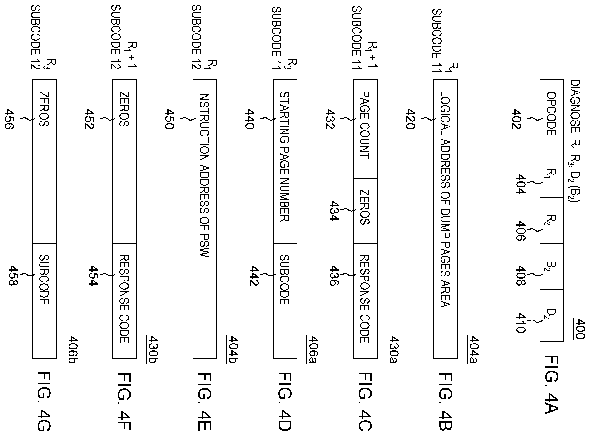 Patent US12147304 Figure 5 – Diagnose instruction to restore machine state and associated storage keys
