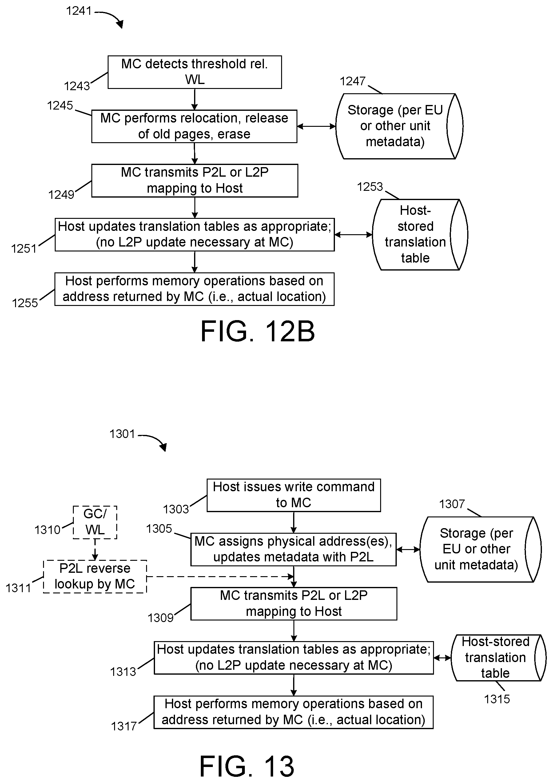 Patent US12147335 Figure 10 – Cooperative storage device for managing logical subdivisions