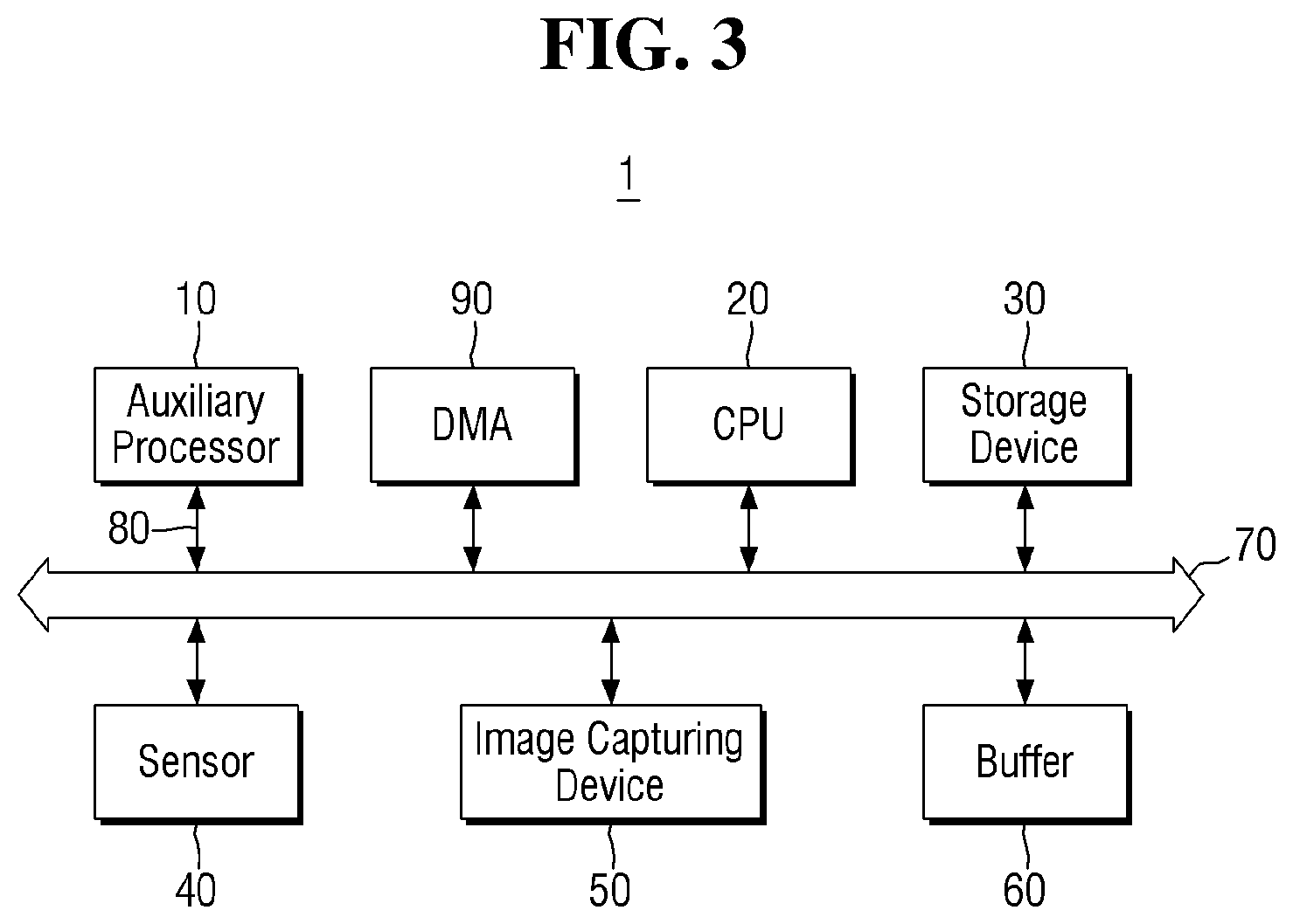 Patent US12147364 Figure 3 – Auxiliary processor and electronic system comprising the same
