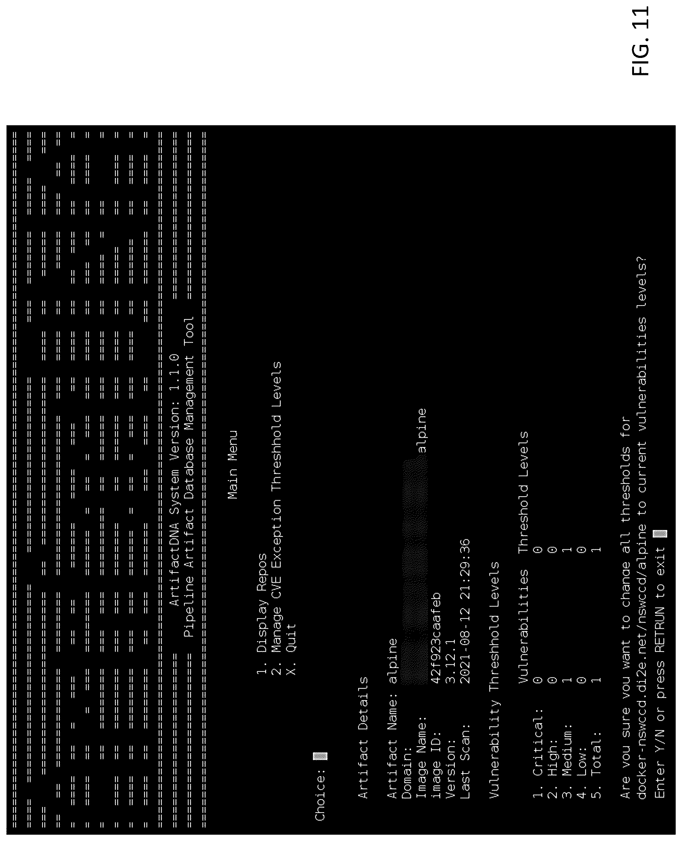 Patent US12147382 Figure 11 – Method and system for assimilating and managing software artifact metadata