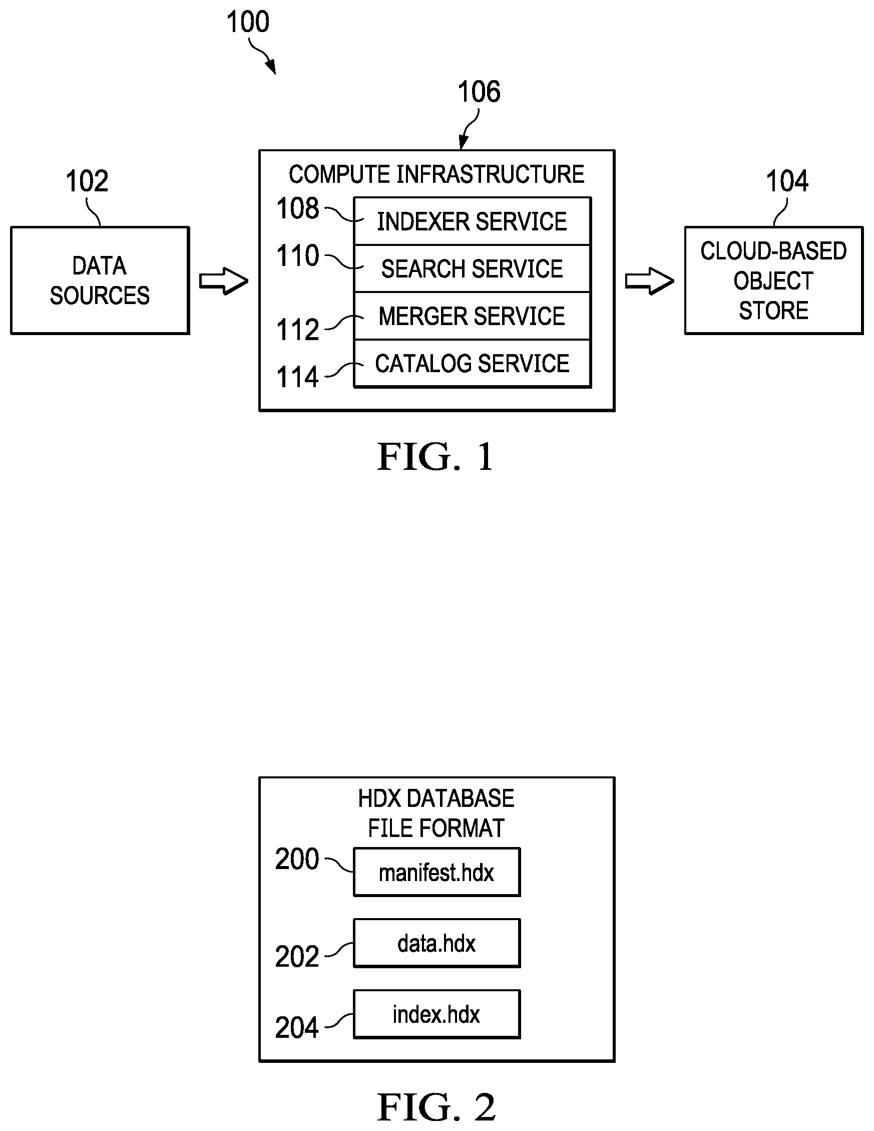 Patent US12147386 Figure 1 – High density time-series data indexing and compression