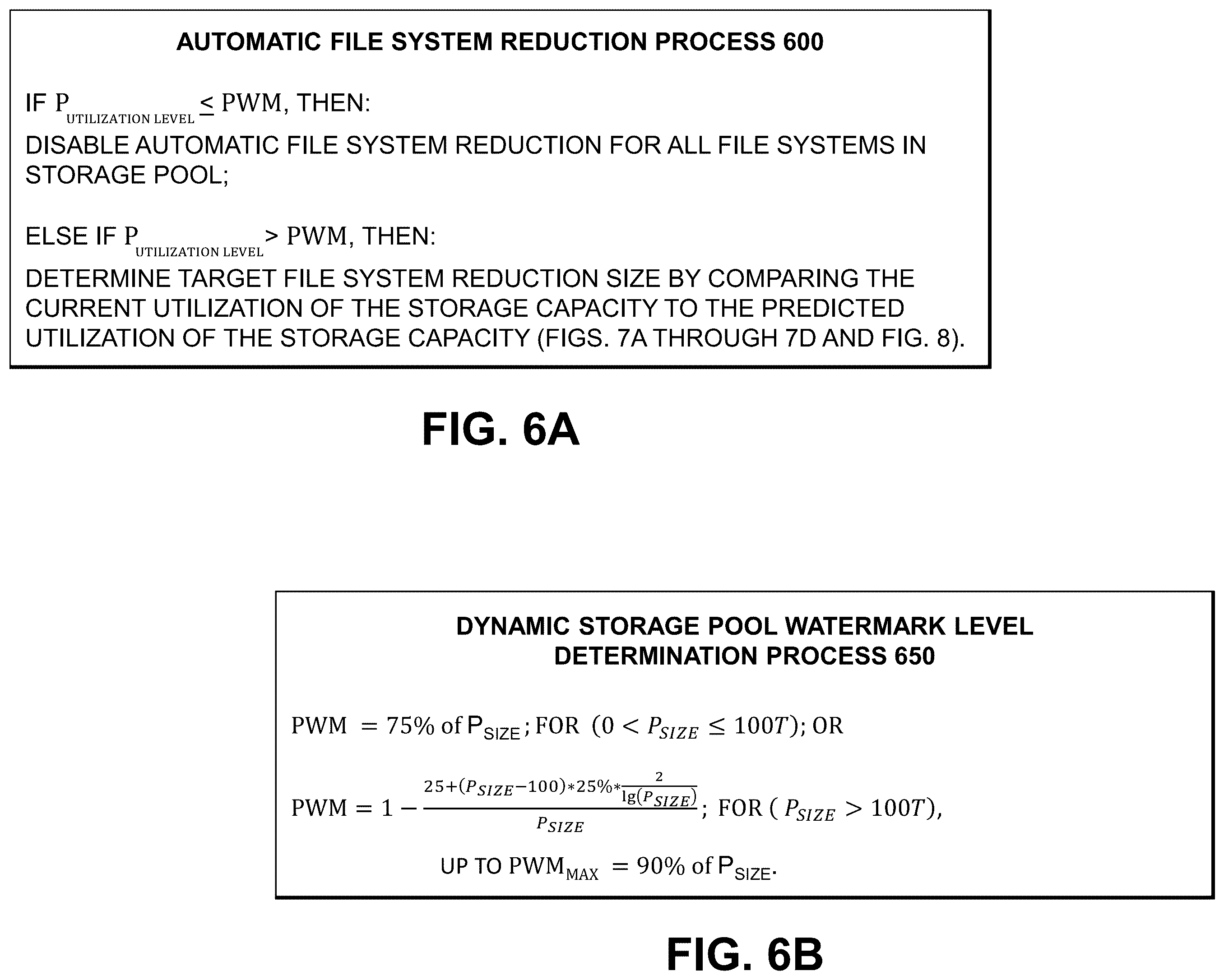 Patent US12147390 Figure 6 – Automatic file system capacity management using file system utilization prediction