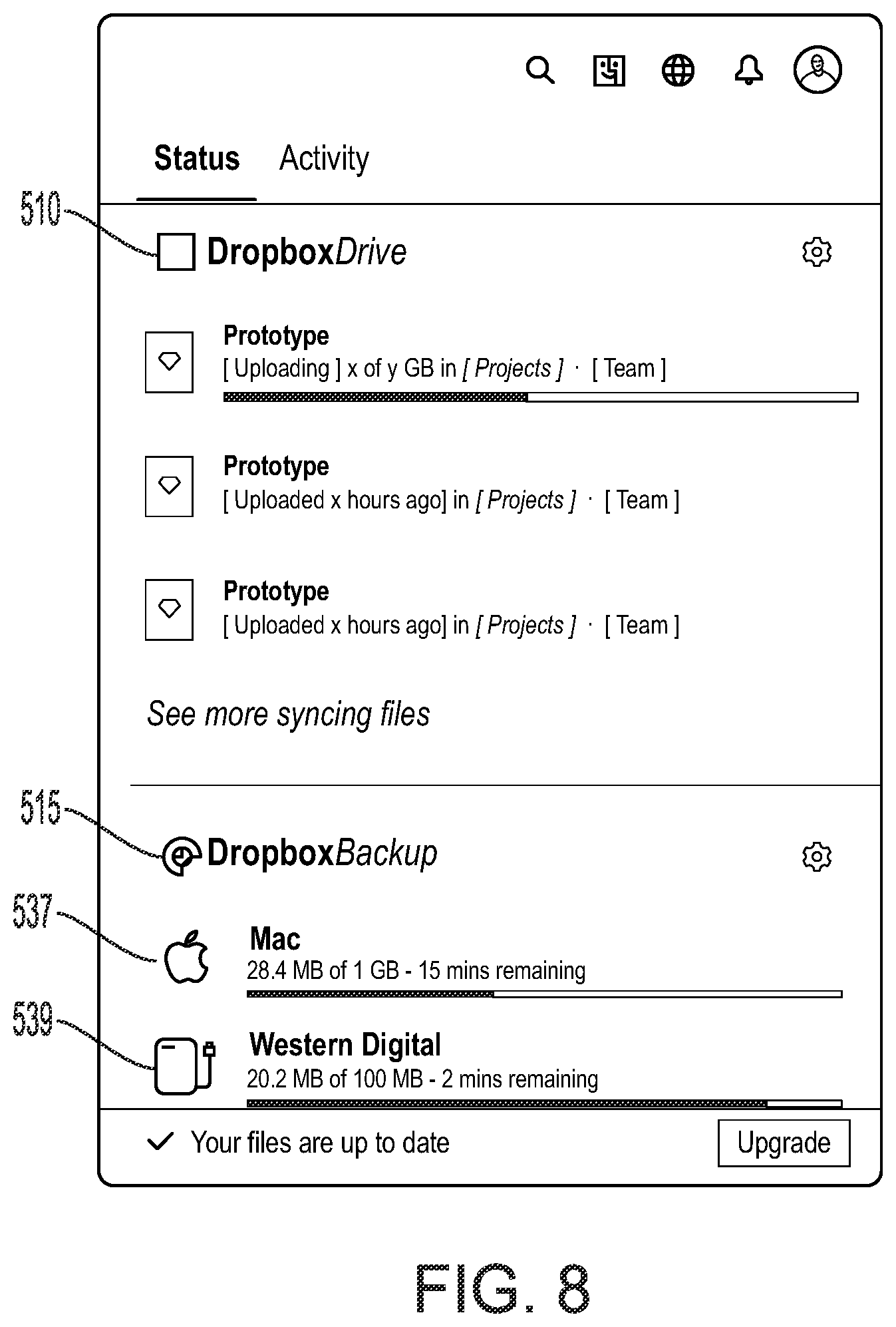 Patent US12147393 Figure 9 – Enabling collaboration on an object from a backup service through integration with an object synchronization service