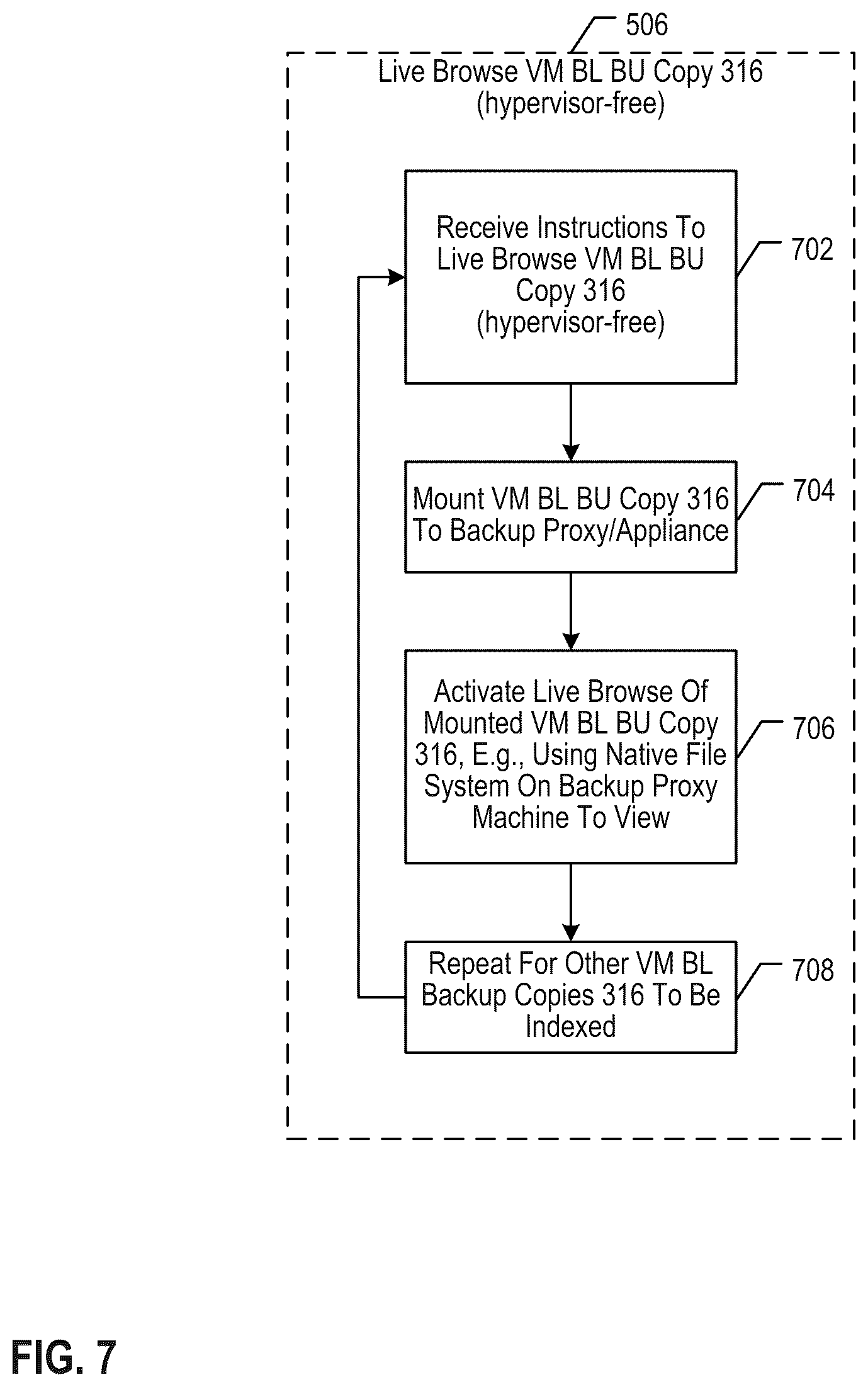 Patent US12147408 Figure 16 – File indexing for virtual machine backups in a data storage management system