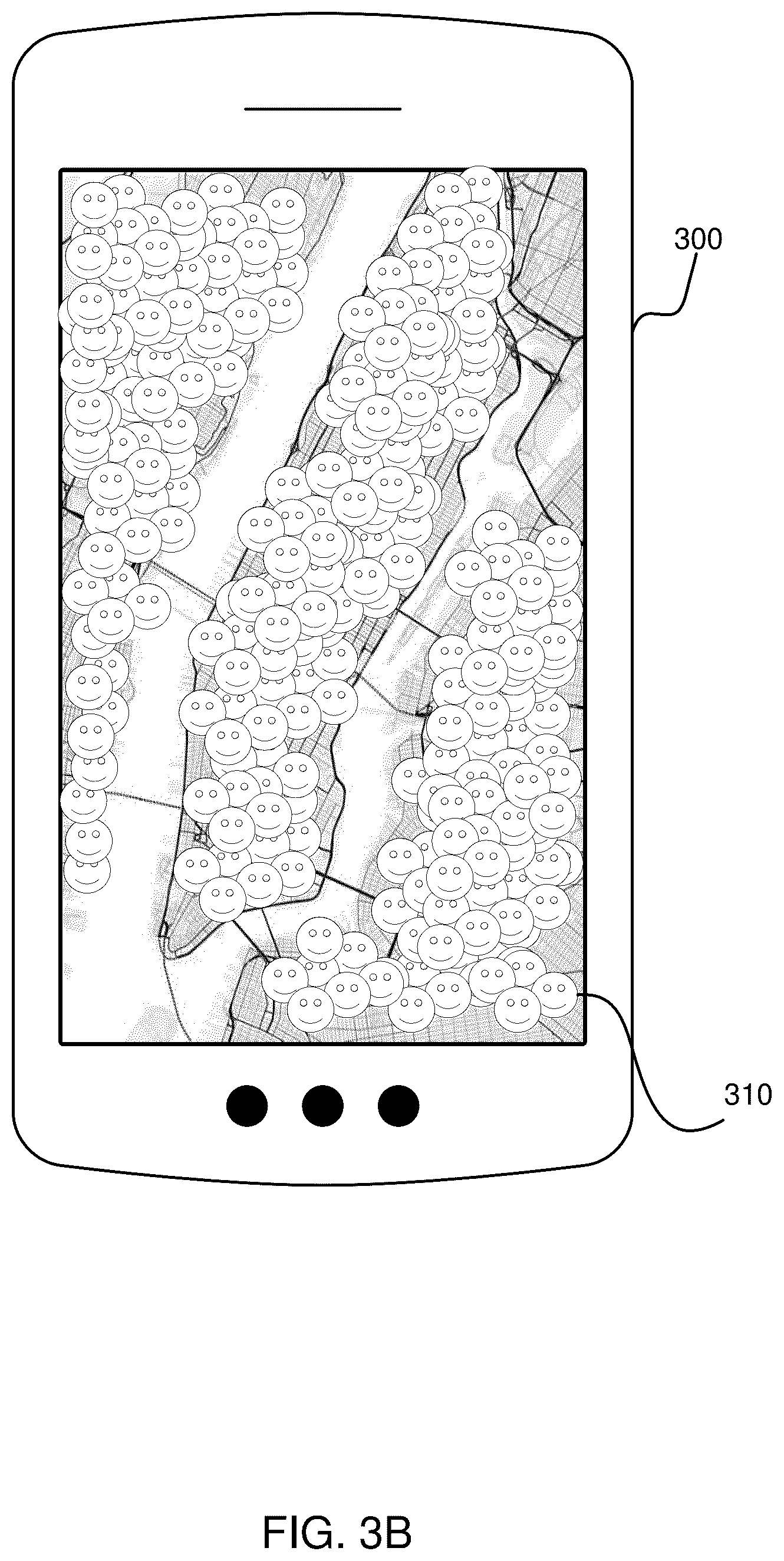 Patent US12147443 Figure 4 – System and method for aggregation and graduated visualization of user generated social post on a social mapping network