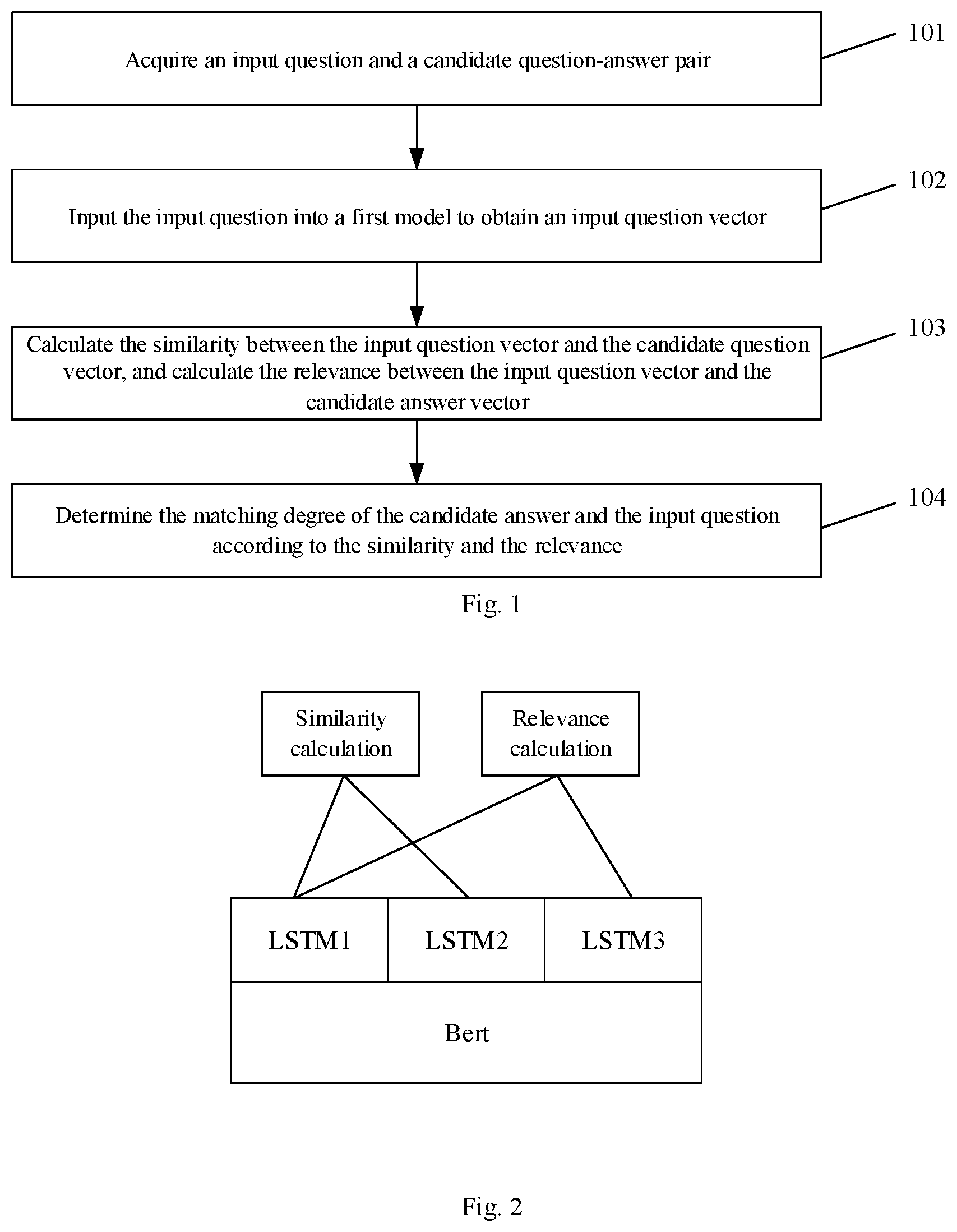 Patent US12147465 Figure 1 – Question-answer processing method, apparatus, electronic device and computer-readable storage medium