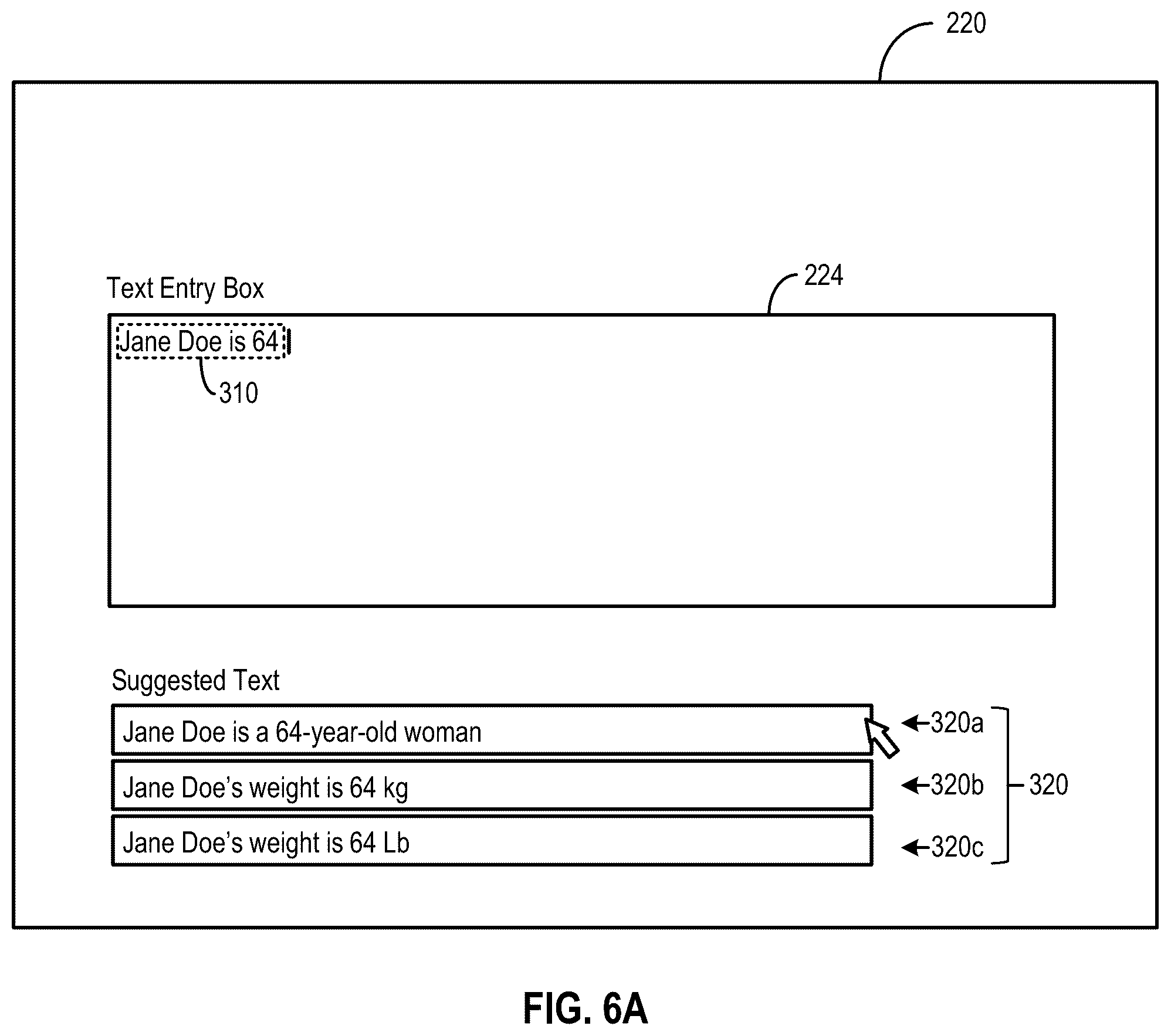 Patent US12147479 Figure 9 – Text entry assistance and conversion to structured medical data