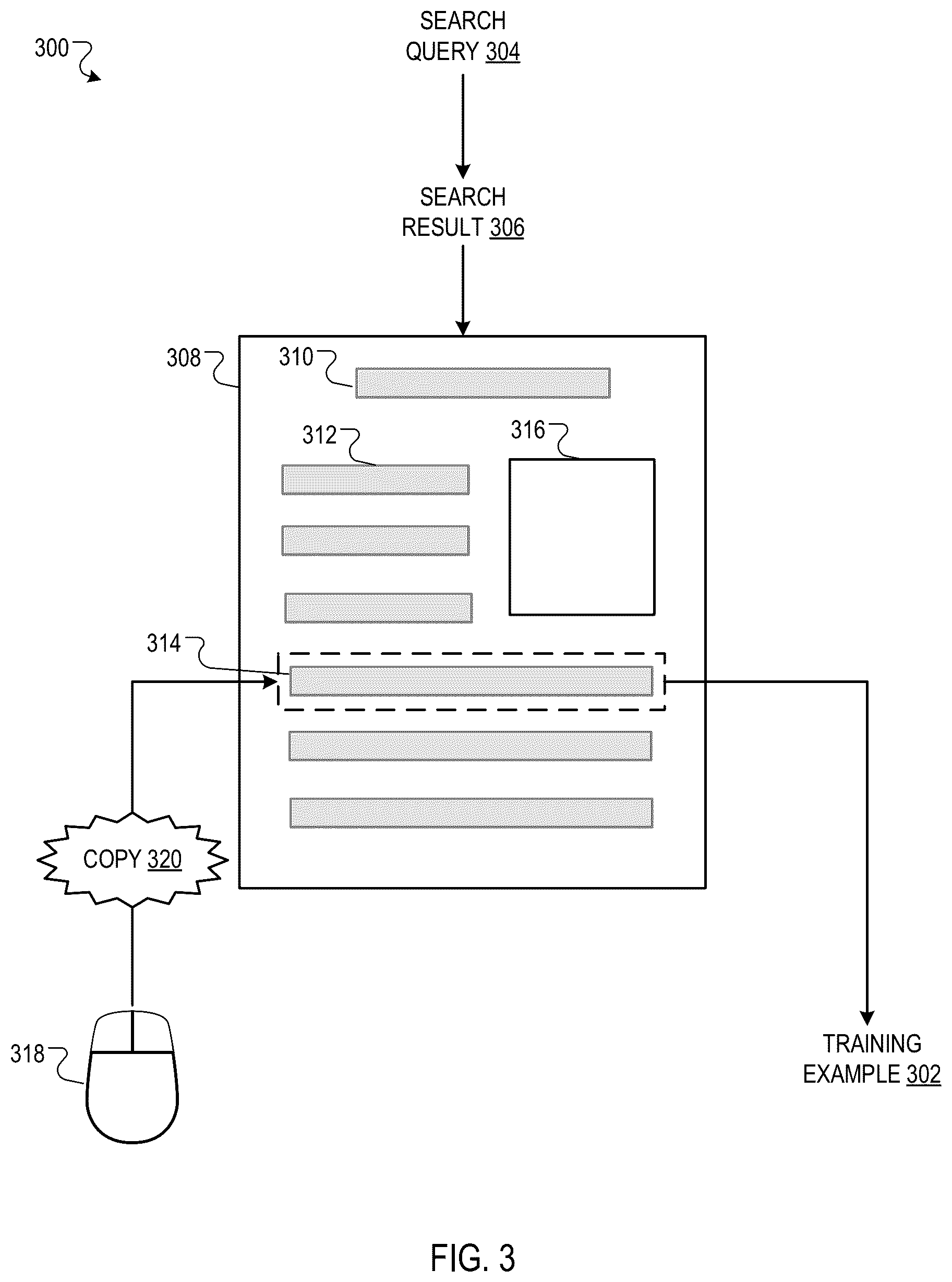 Patent US12147500 Figure 3 – Privacy-sensitive training of user interaction prediction models